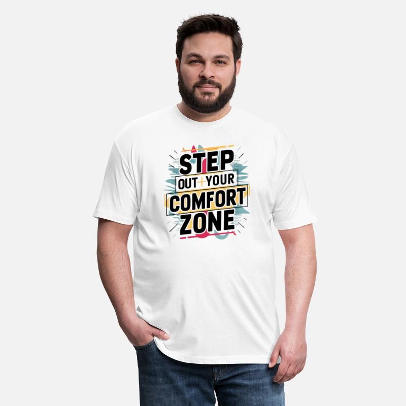 step out of your comfort zone