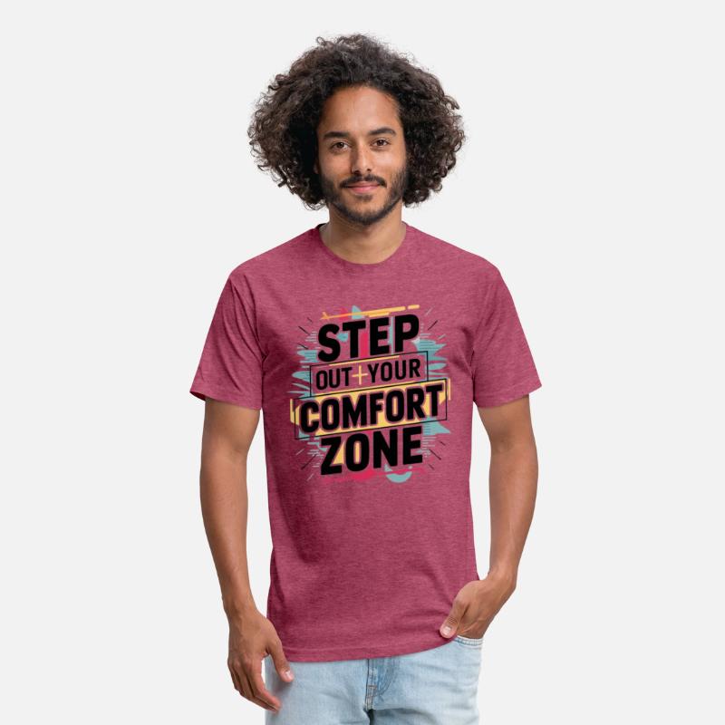 step out of your comfort zone