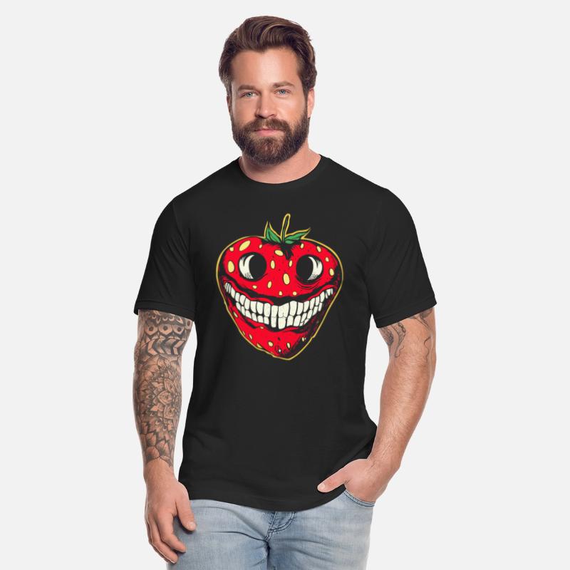 Strawberry Jack-o-lantern