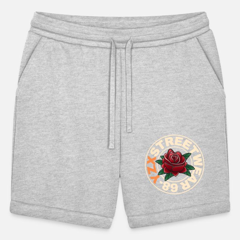 Streetwear red rose