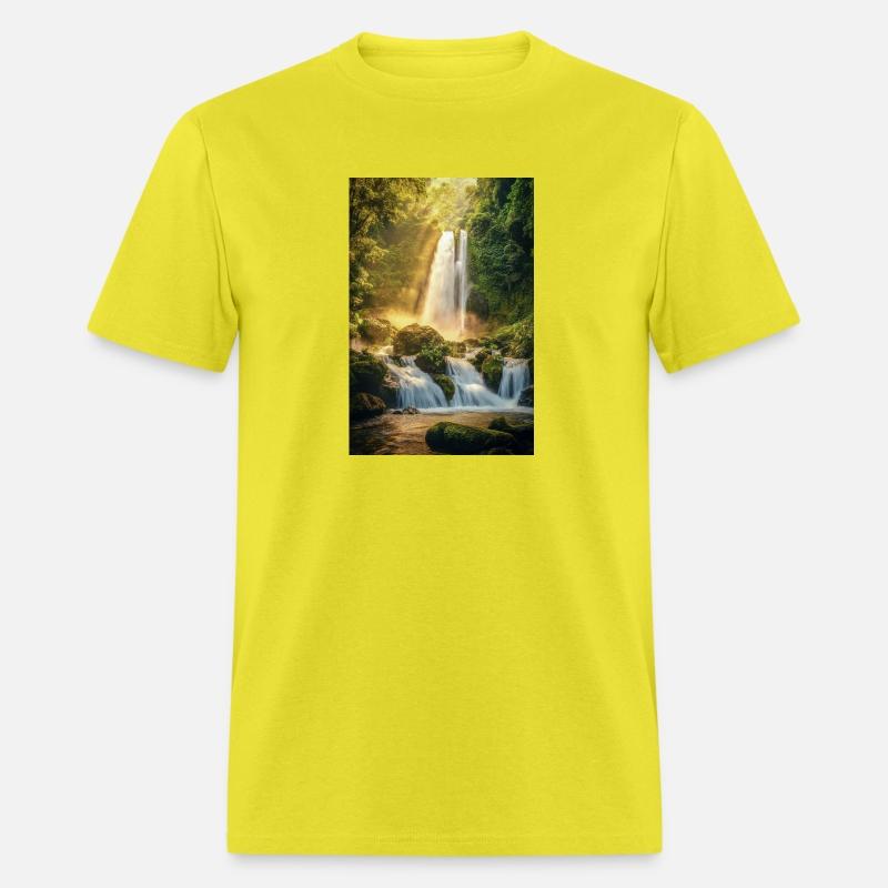 Sunrise Over Hidden Waterfall