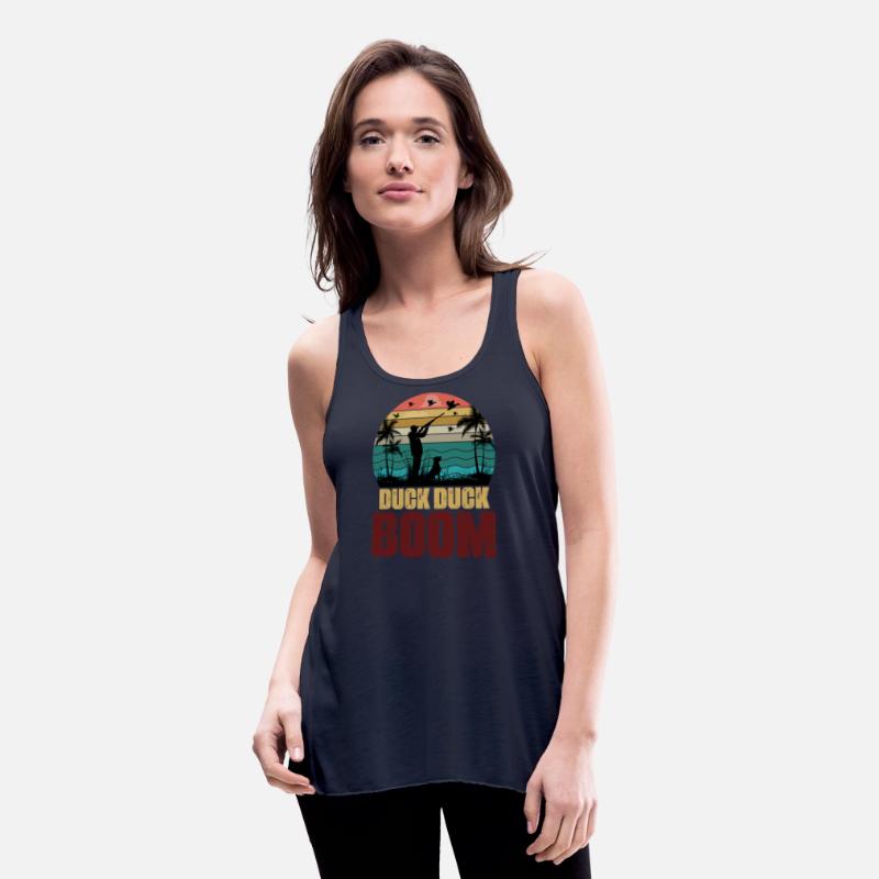 Sunset Duck Hunter Silhouette
