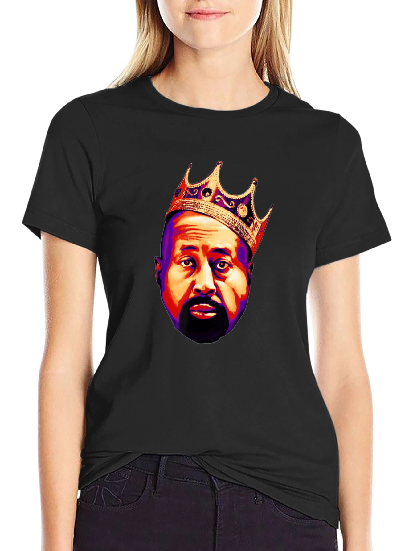 King Portrait Graphic Tee