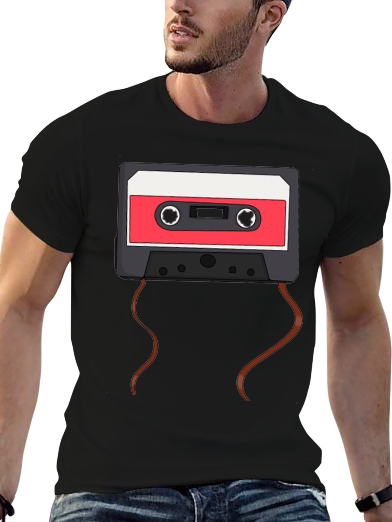 Retro Cassette Tape Graphic Tee