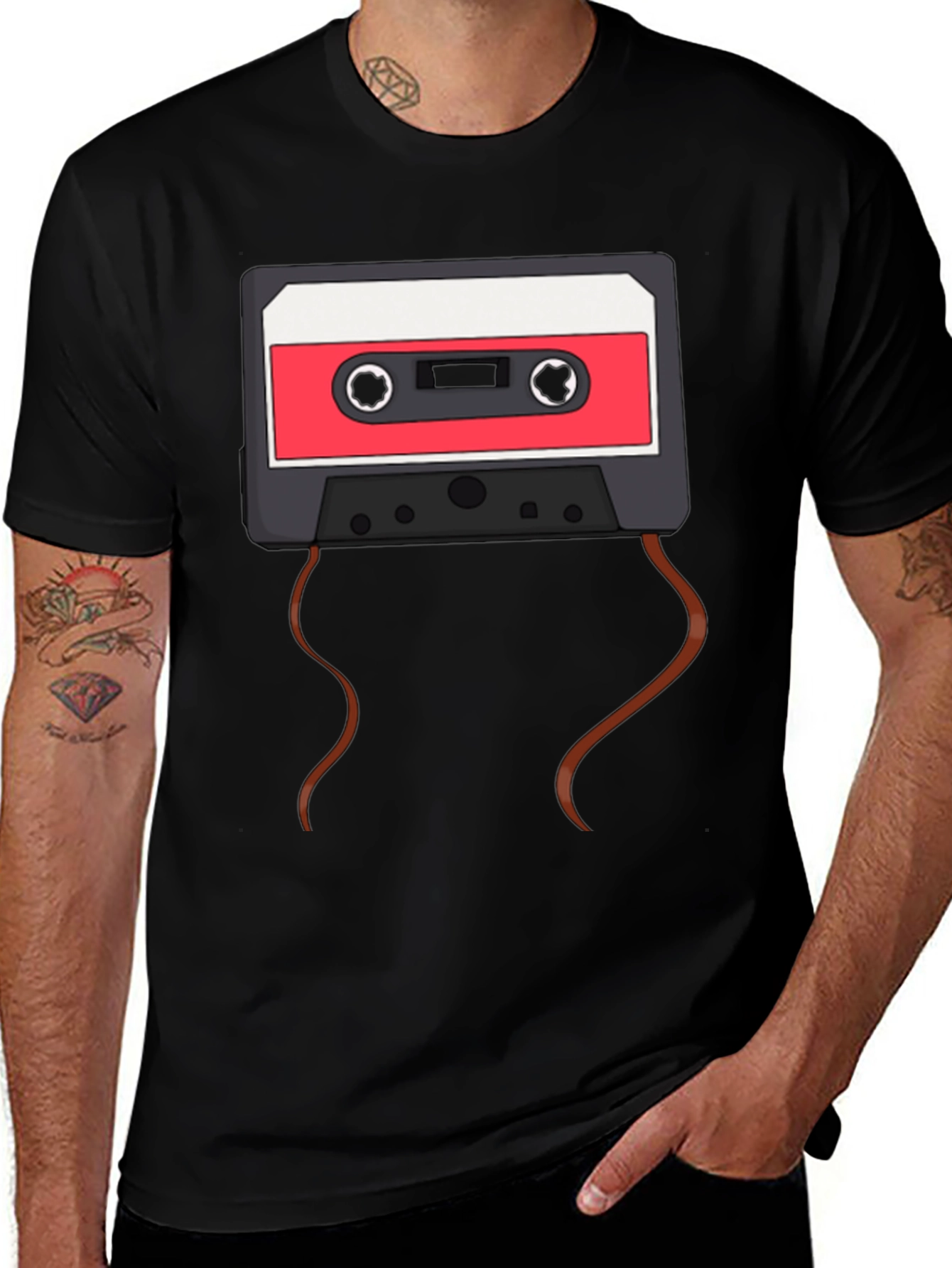 Retro Cassette Tape Graphic Tee