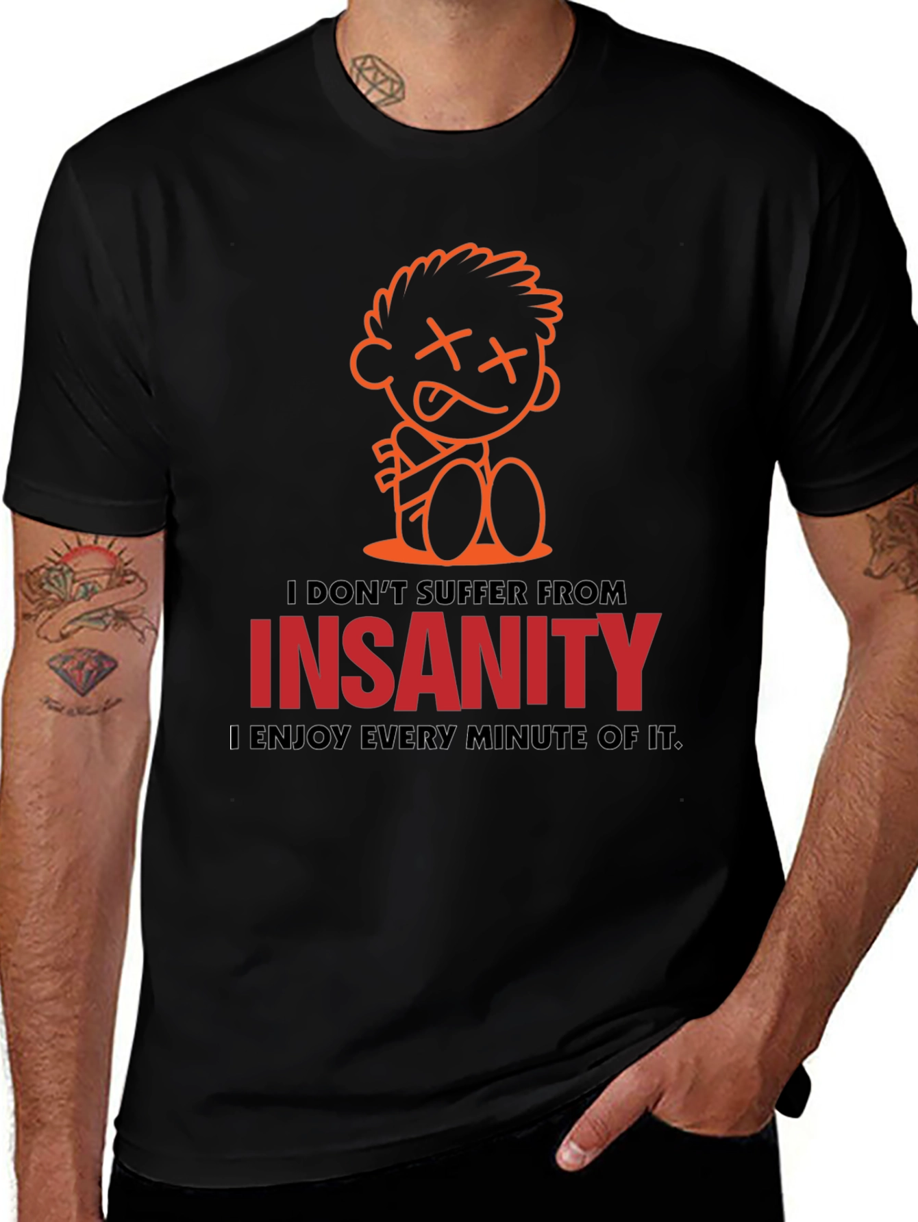 Insanity Enjoyment Graphic Tee