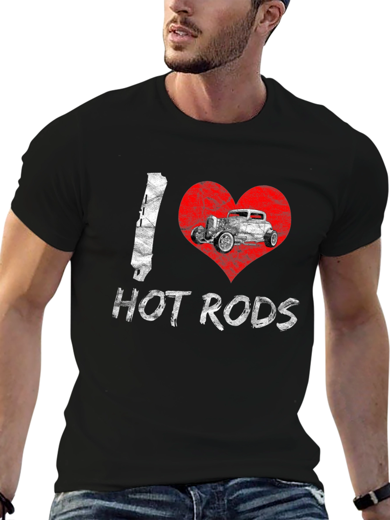 I Heart Hot Rods Graphic Tee