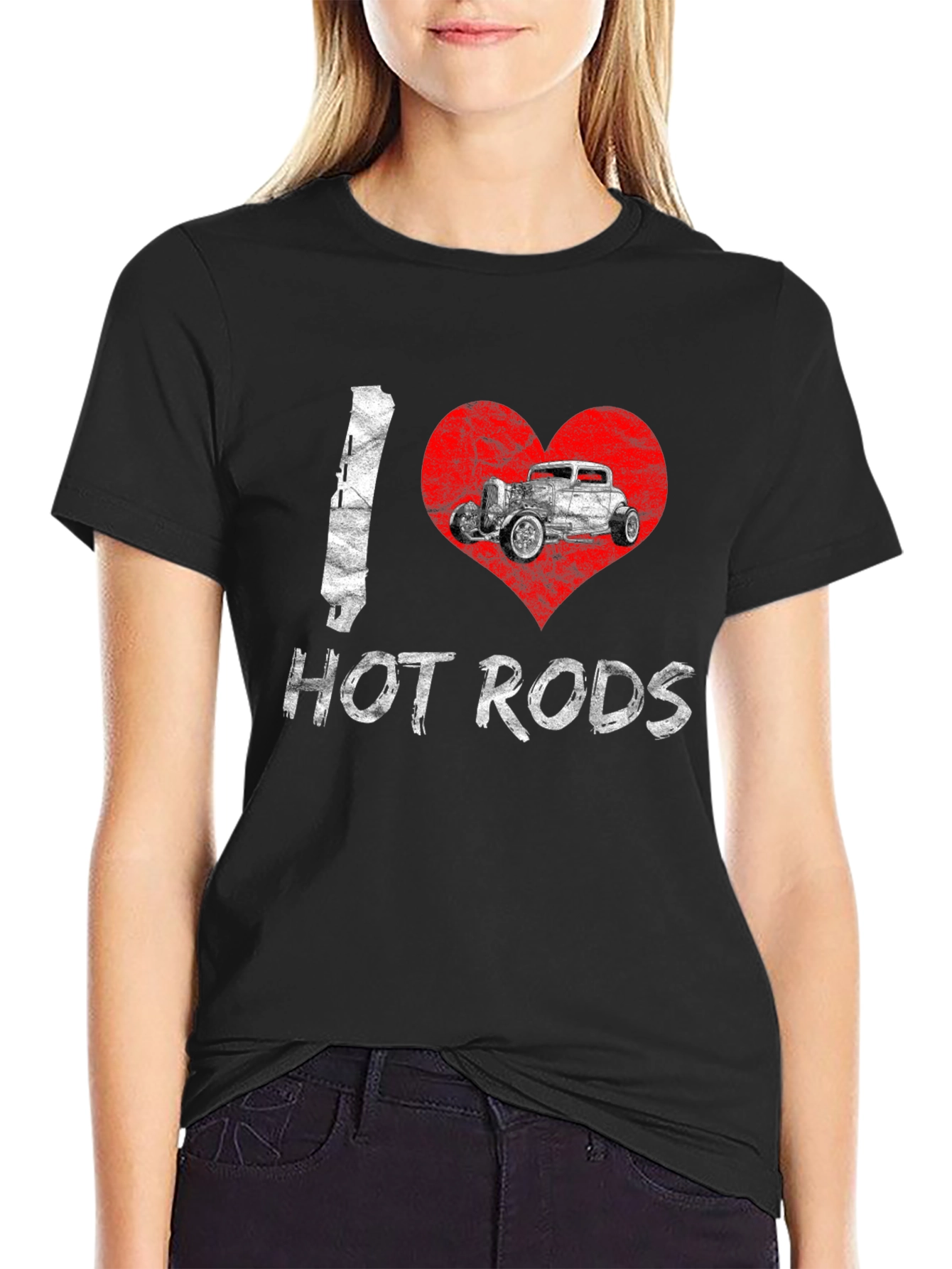 I Heart Hot Rods Graphic Tee
