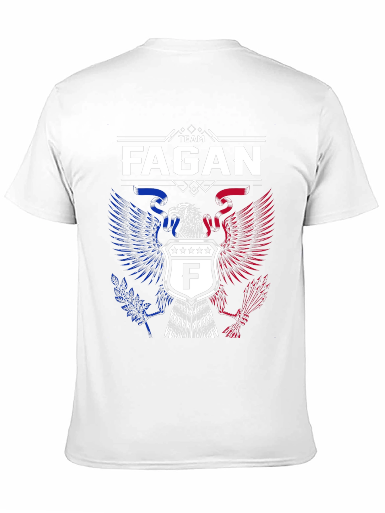 Team Fagan Patriotic Eagle Graphic T-Shirt