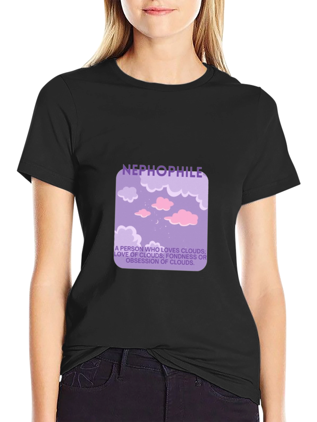 Nephophile Cloud Lover Graphic T-Shirt