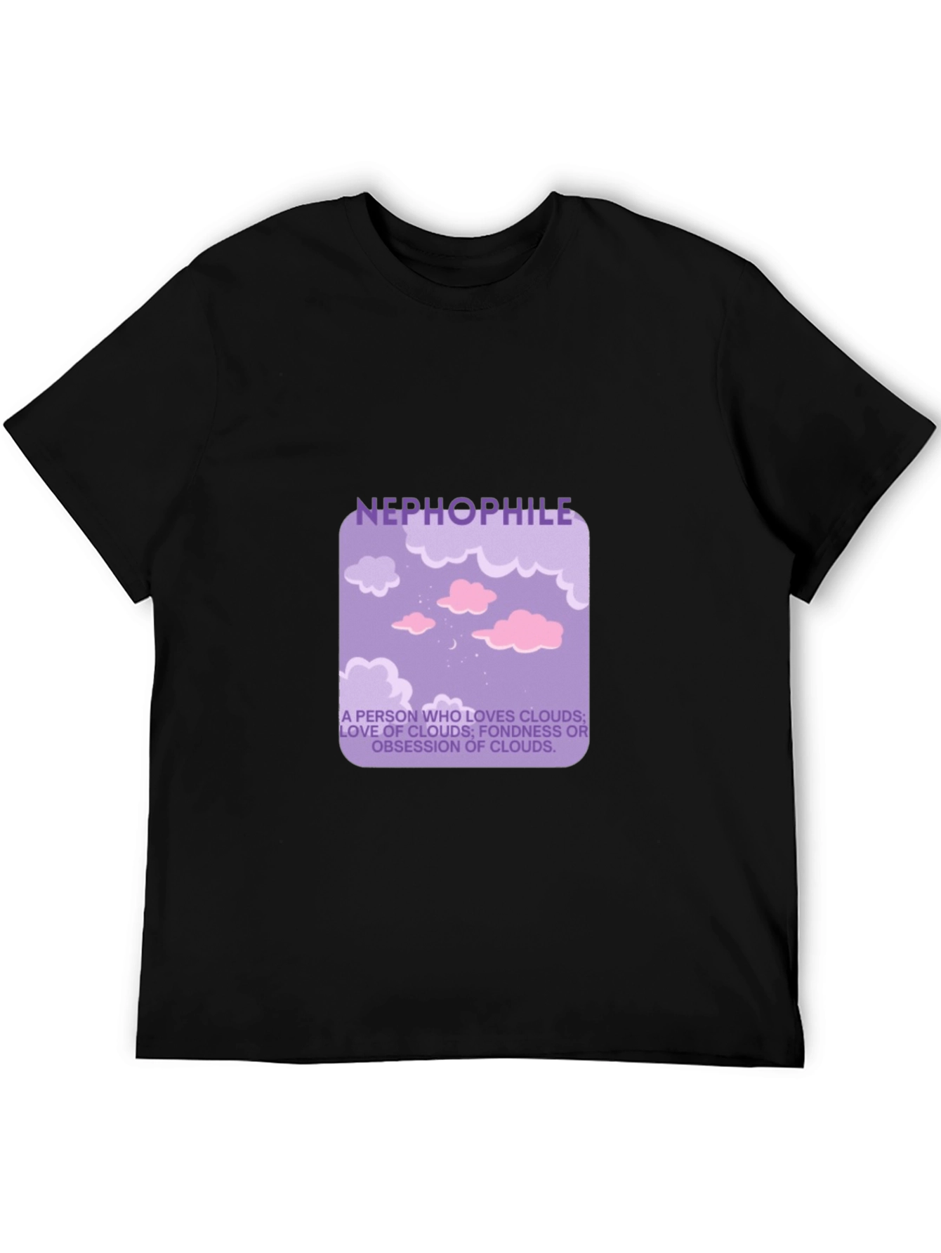 Nephophile Cloud Lover Graphic T-Shirt