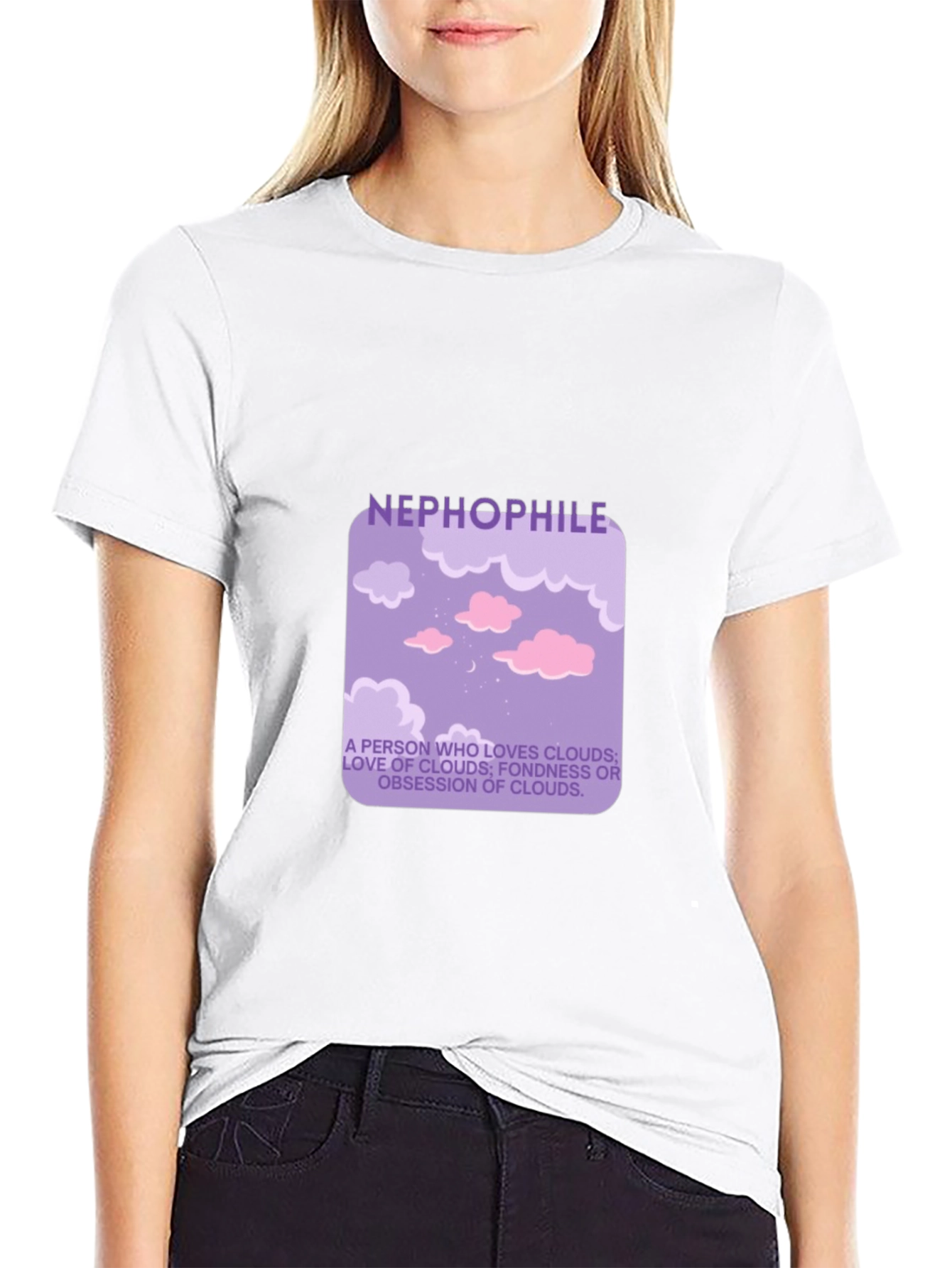 Nephophile Cloud Lover Graphic T-Shirt