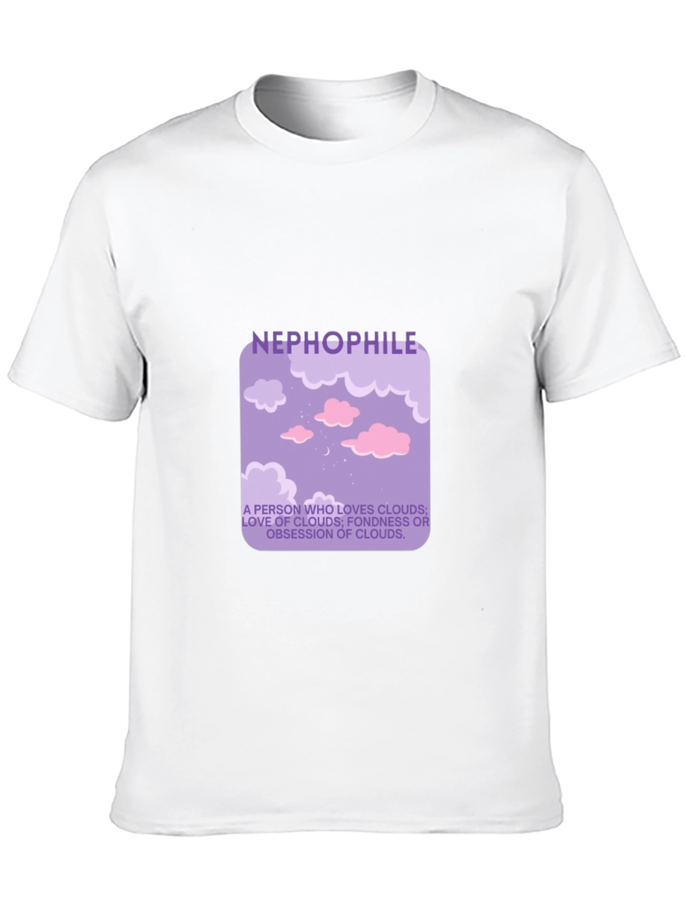 Nephophile Cloud Lover Graphic T-Shirt