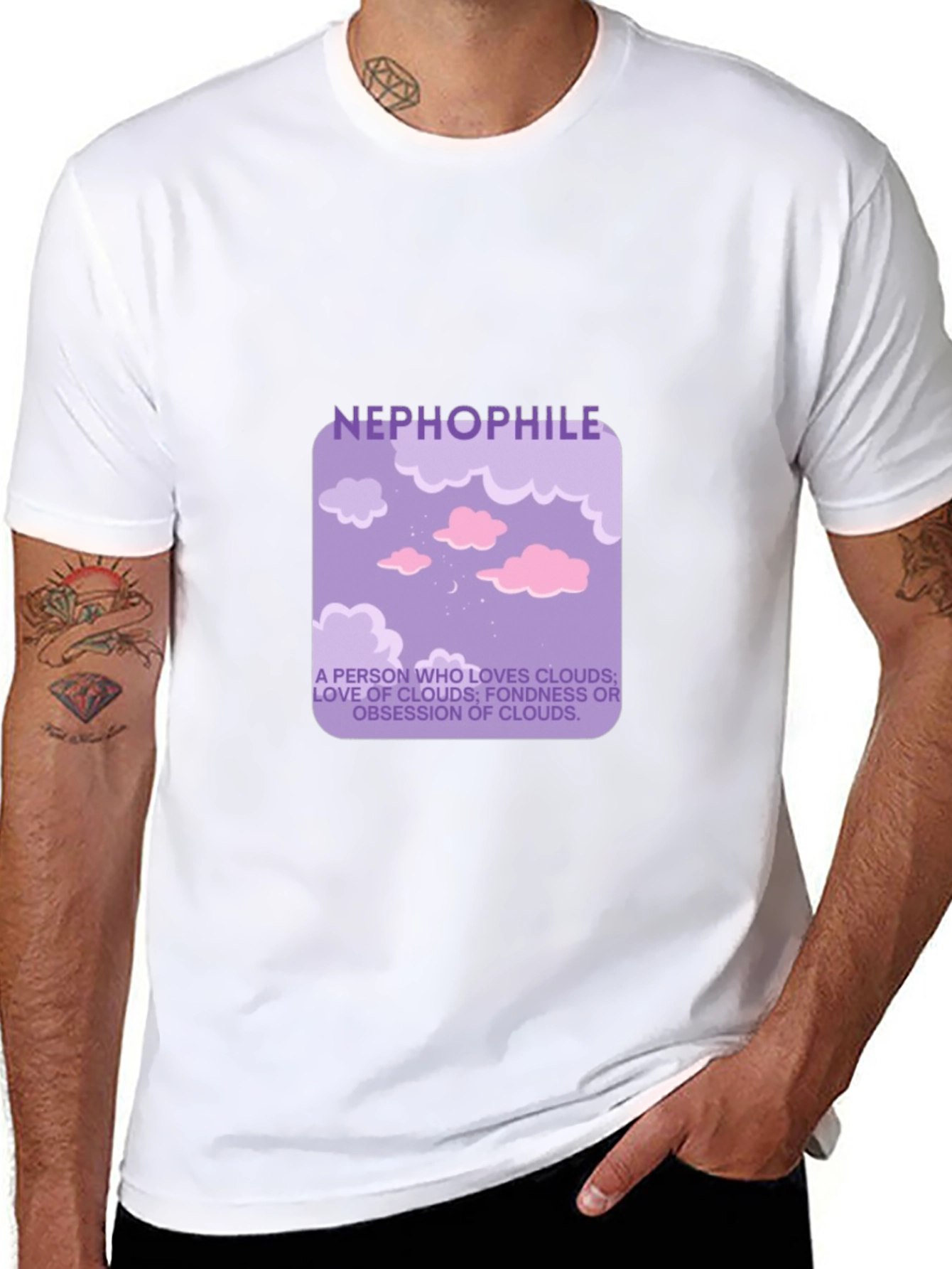 Nephophile Cloud Lover Graphic T-Shirt