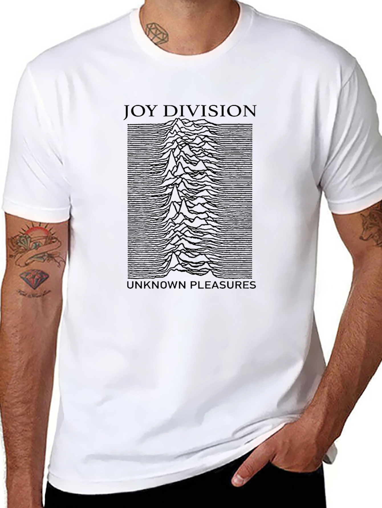 Joy Division Unknown Pleasures Black T-Shirt