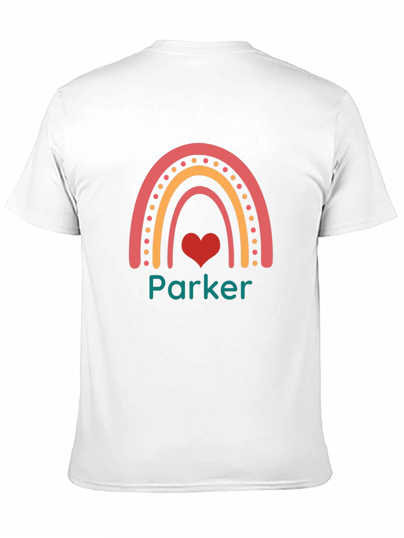 Personalized Rainbow Parker T-Shirt
