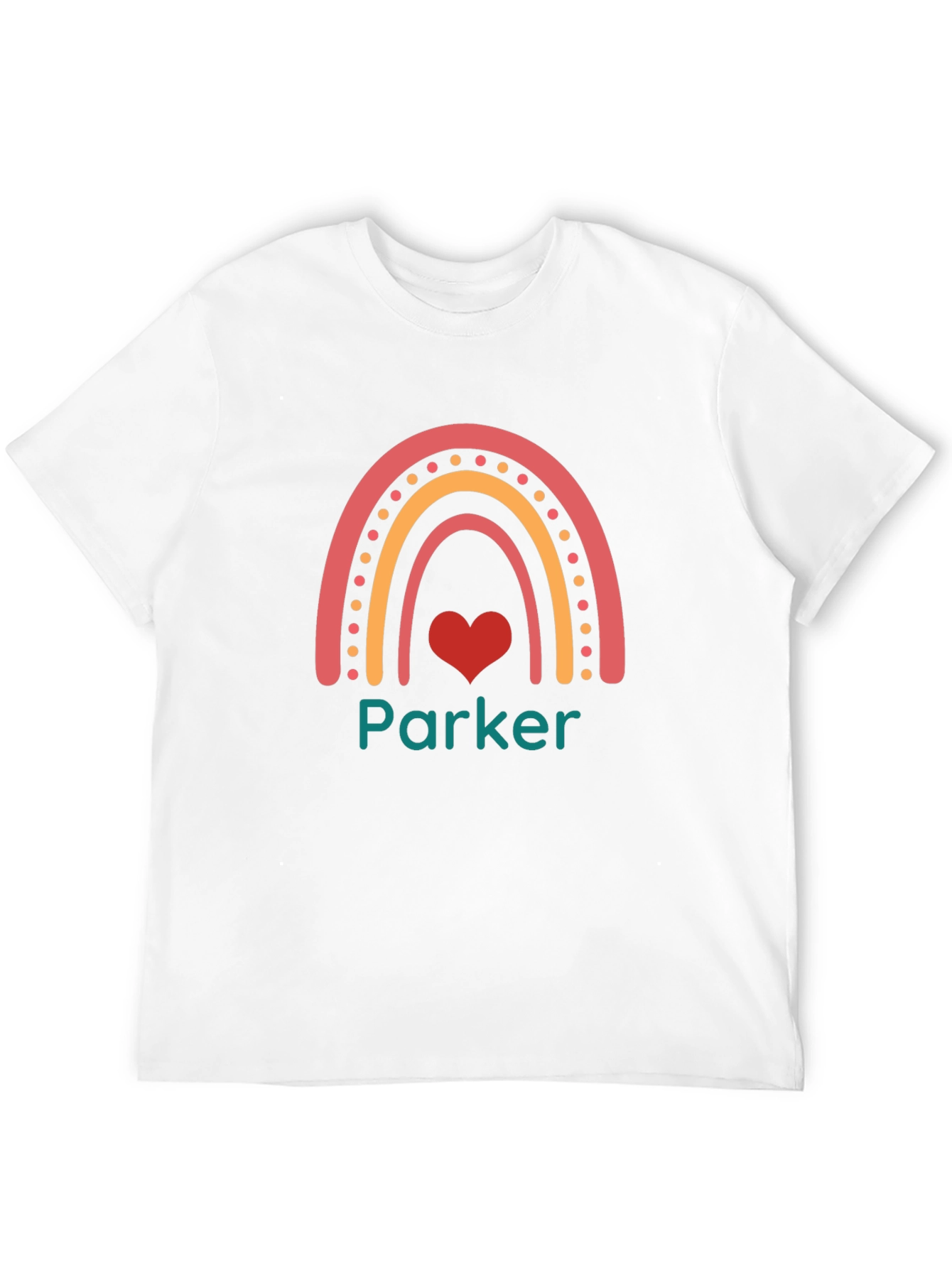 Personalized Rainbow Parker T-Shirt