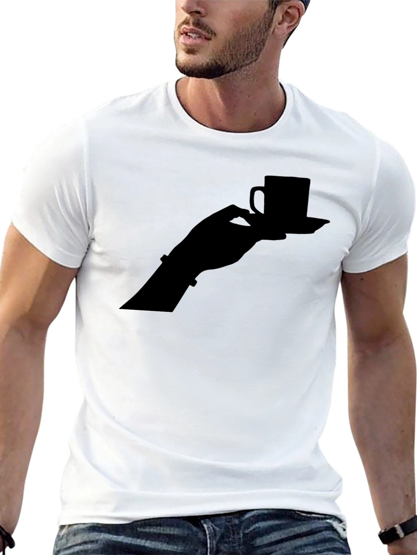 Coffee Hand Graphic T-Shirt - Unisex