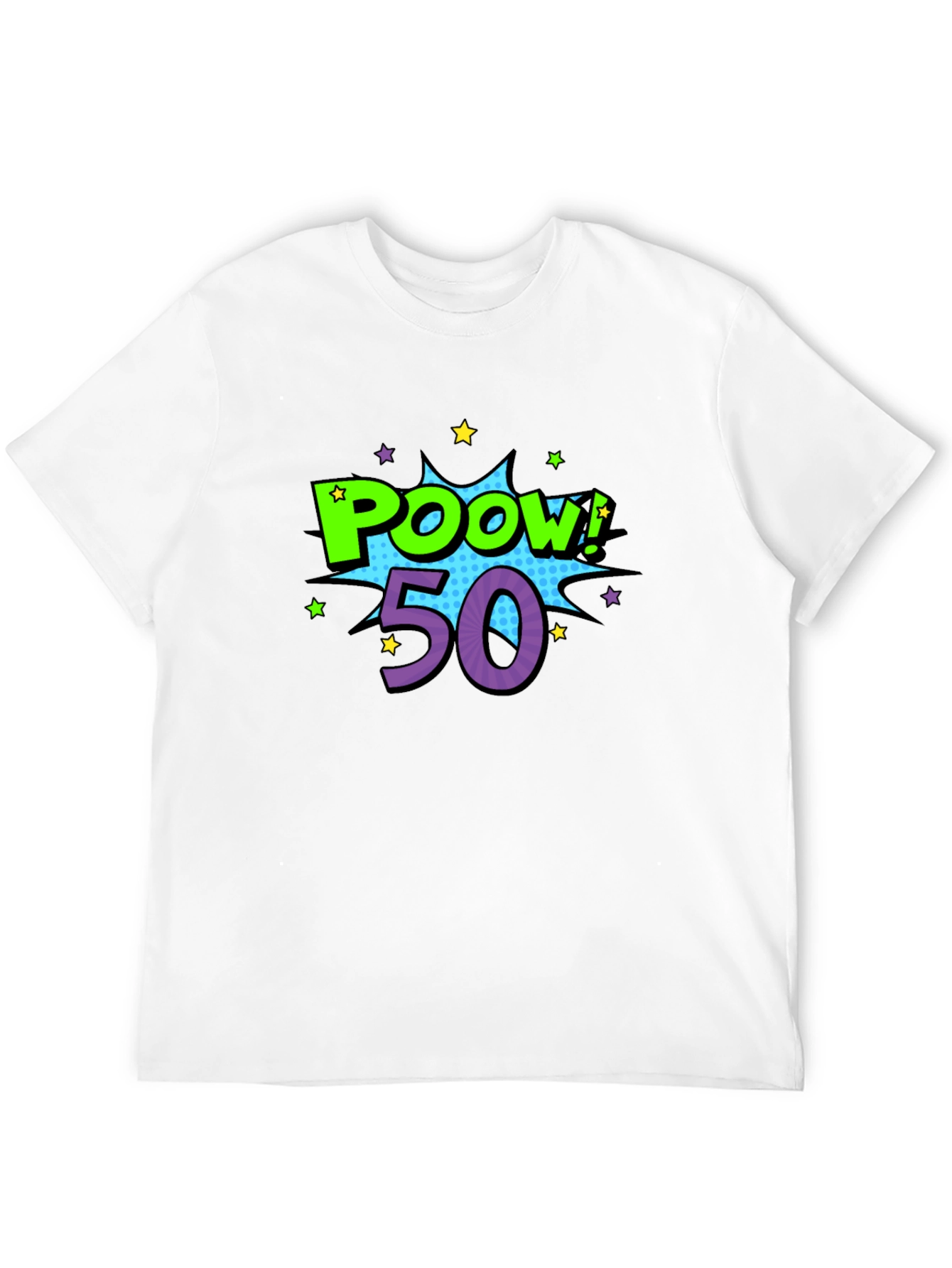 Poow! 50 T-Shirt - Birthday Party Tee