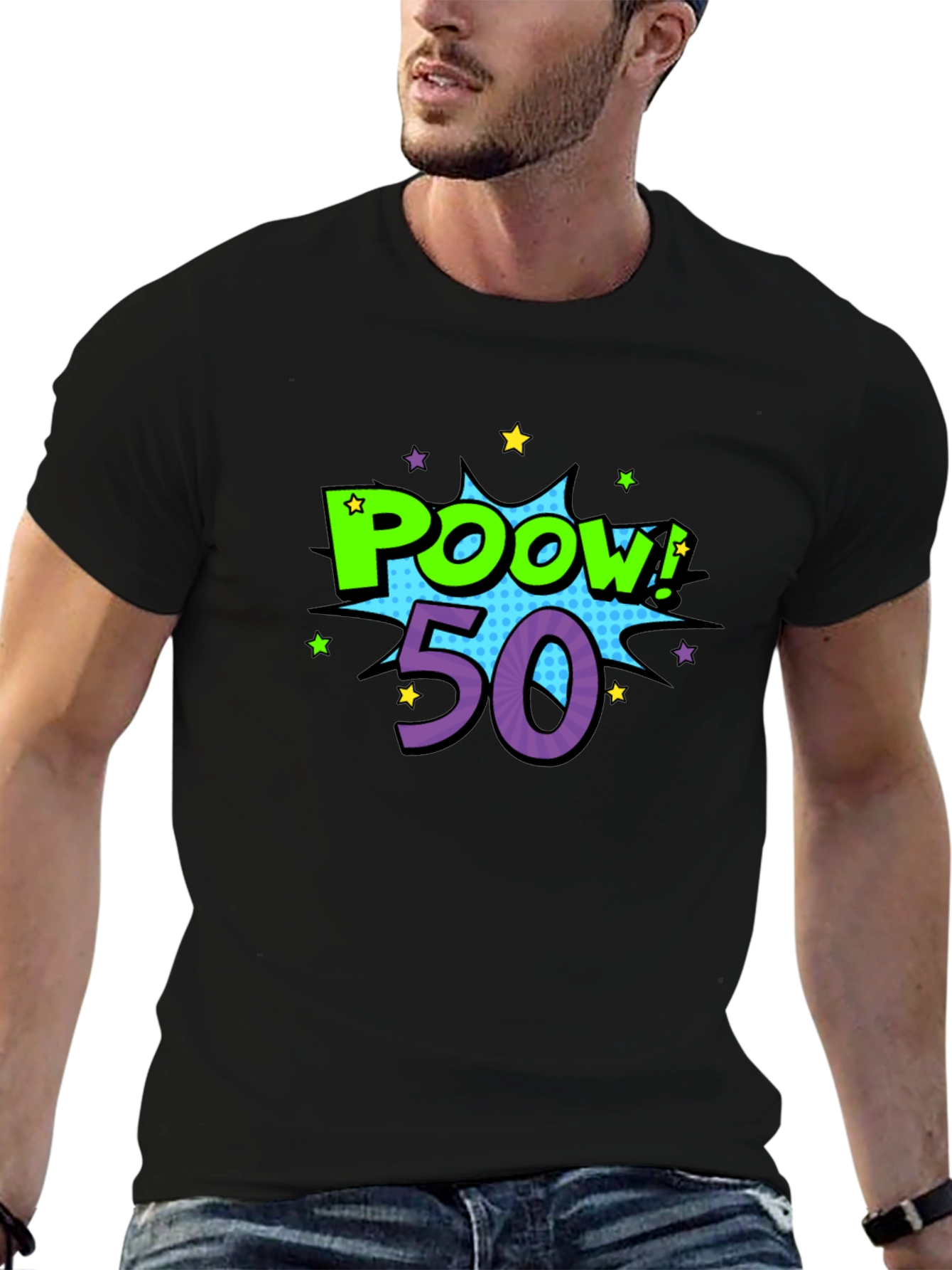 Poow! 50 T-Shirt - Birthday Party Tee