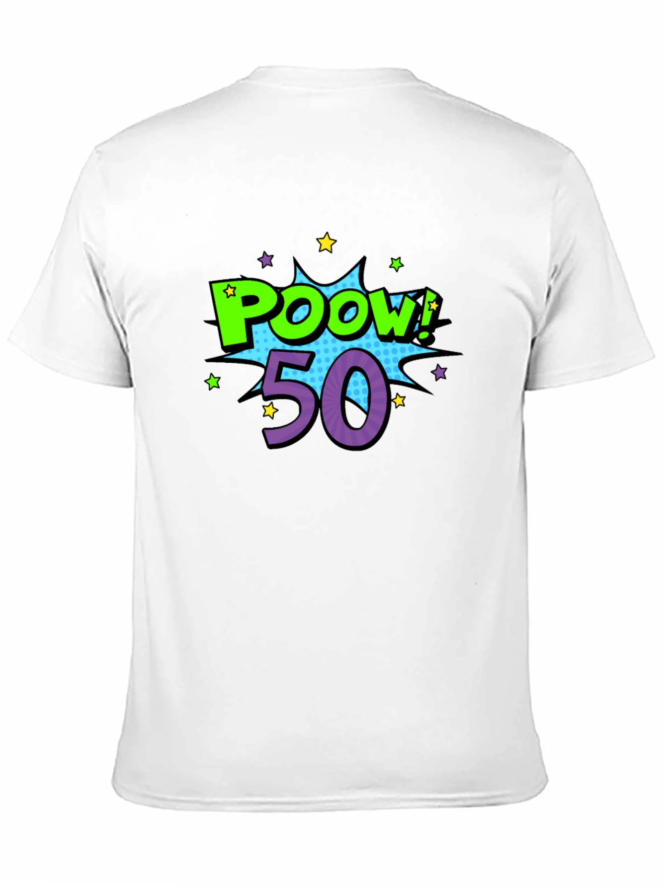 Poow! 50 T-Shirt - Birthday Party Tee