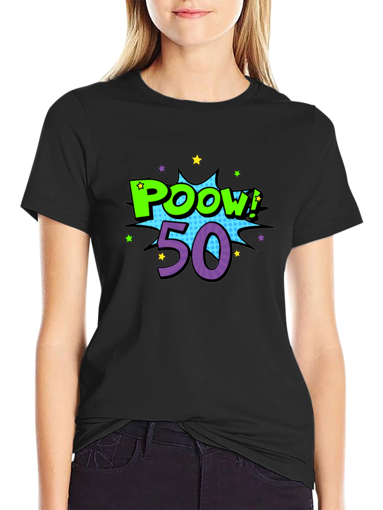 Poow! 50 T-Shirt - Birthday Party Tee