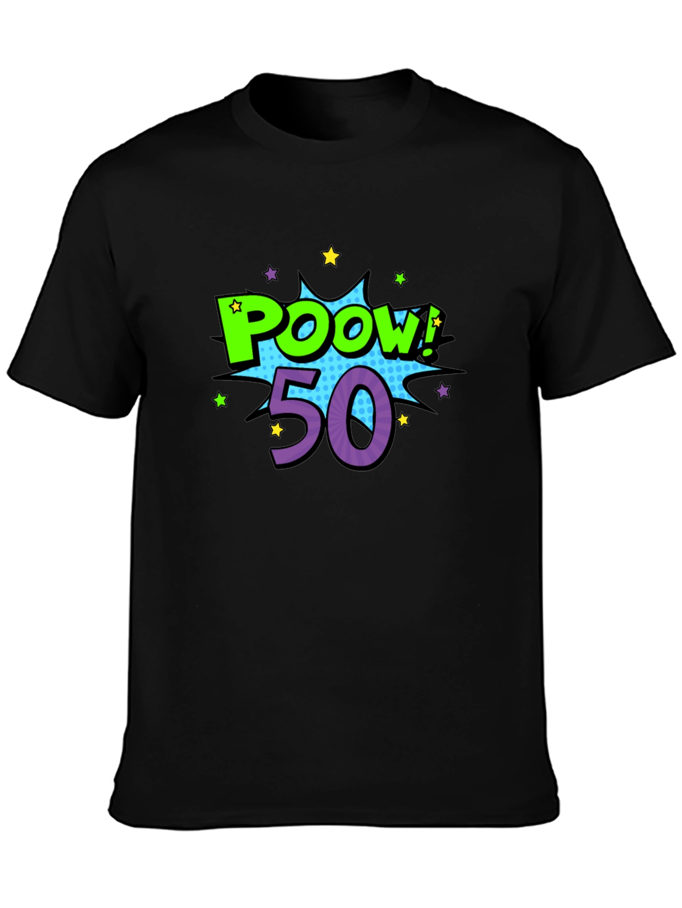 Poow! 50 T-Shirt - Birthday Party Tee
