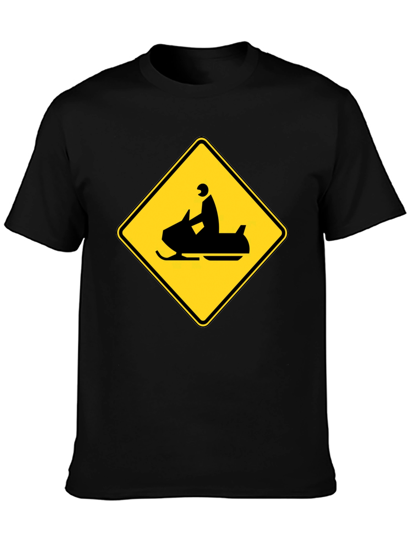 Snowmobile Crossing T-Shirt