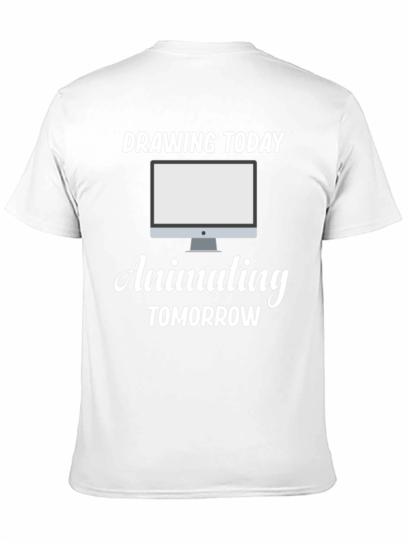 Drawing Today Animating Tomorrow Black T-Shirt