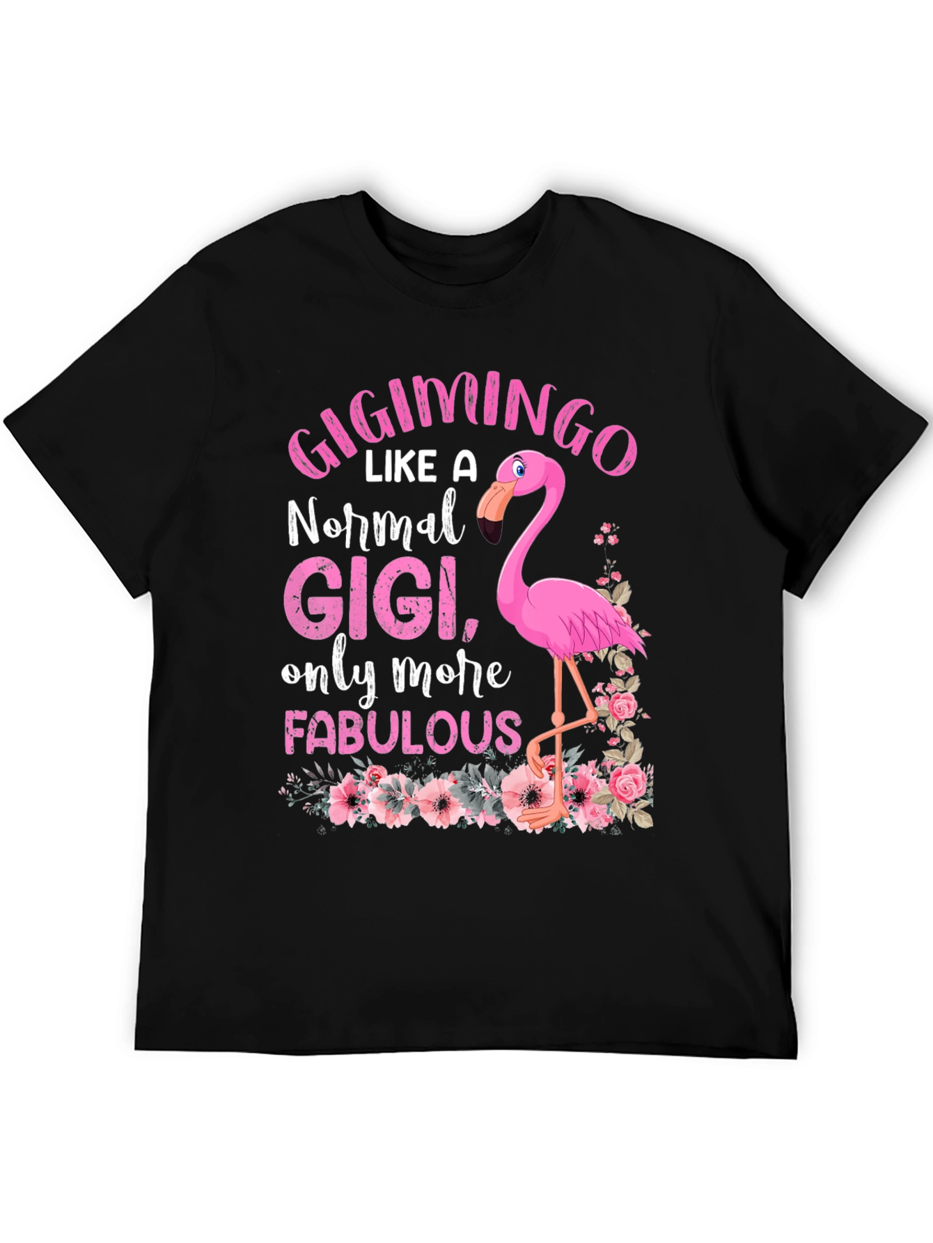 GigiMingo T-Shirt: Fabulous Flamingo Gigi