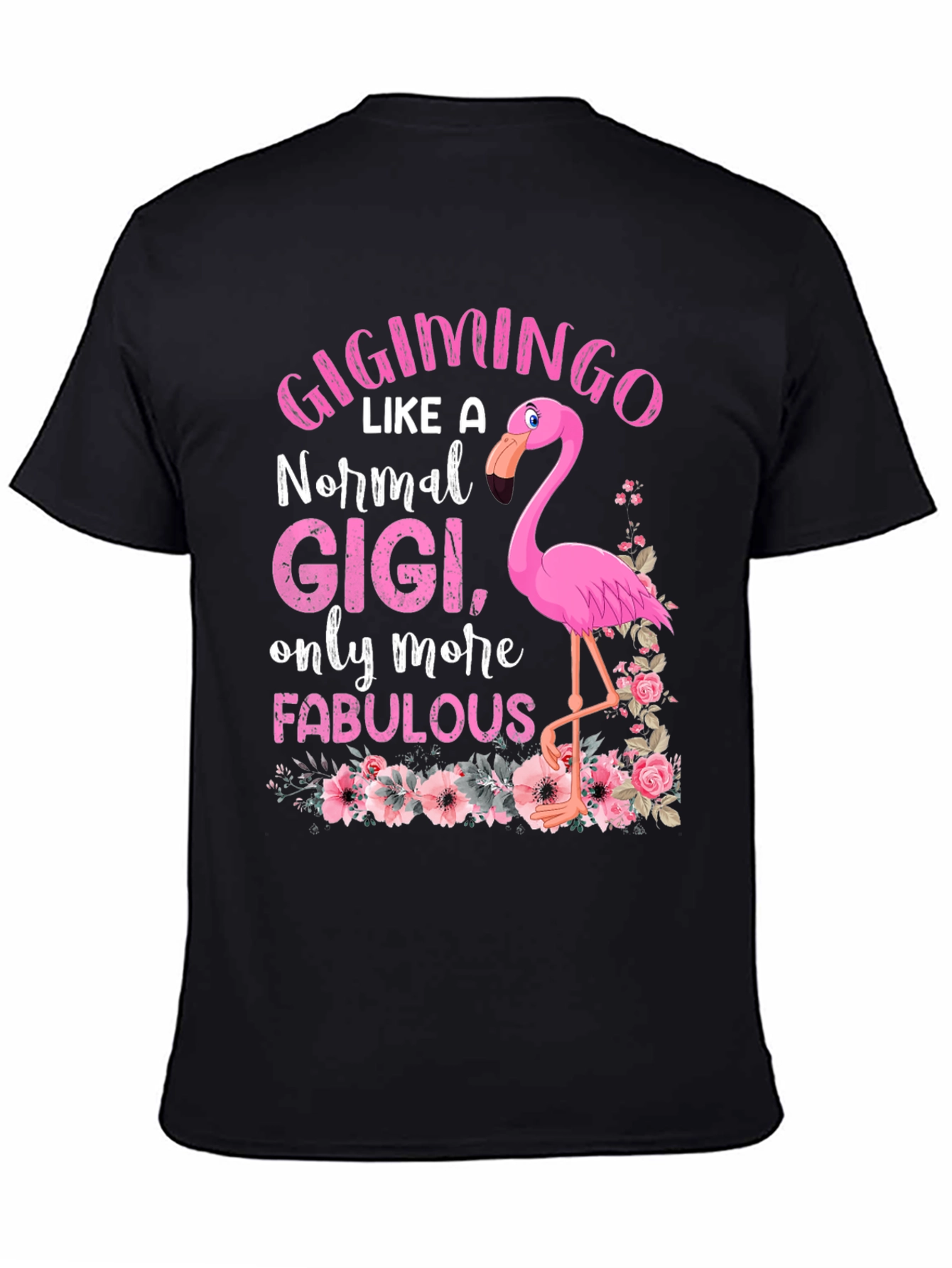 GigiMingo T-Shirt: Fabulous Flamingo Gigi