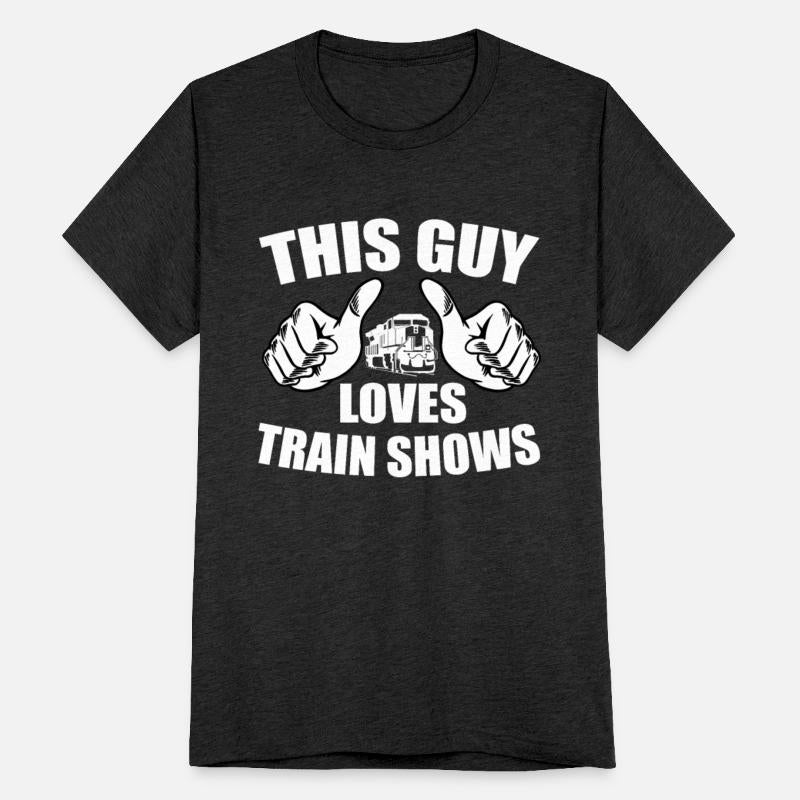 This Guy Loves Train Shows