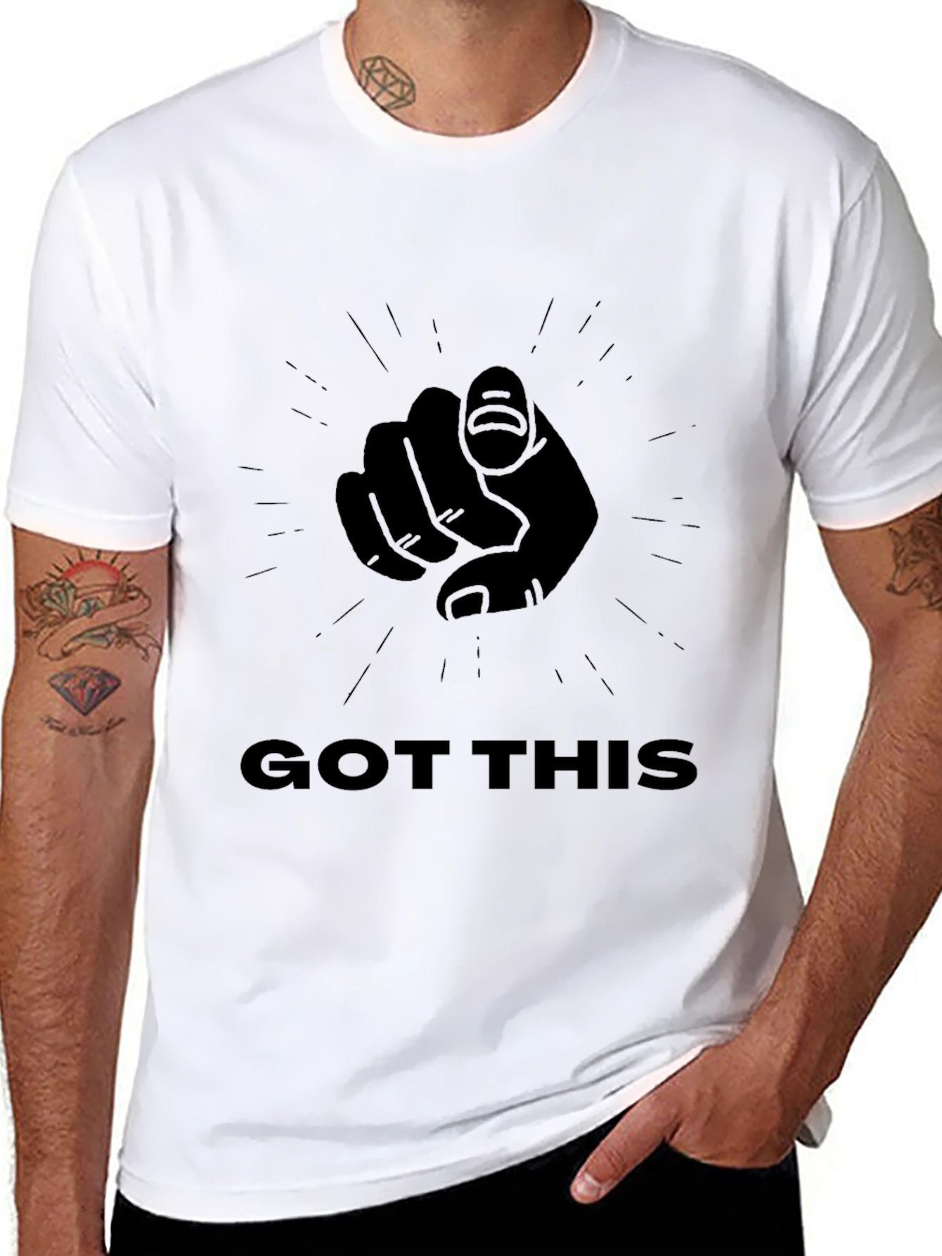 Got This! Graphic Tee - Mens Black T-Shirt