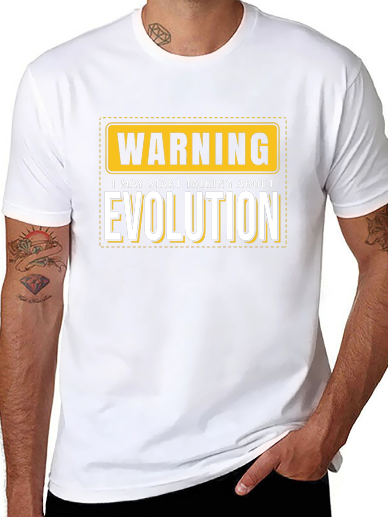Warning: I May Start Talking About Evolution T-Shirt