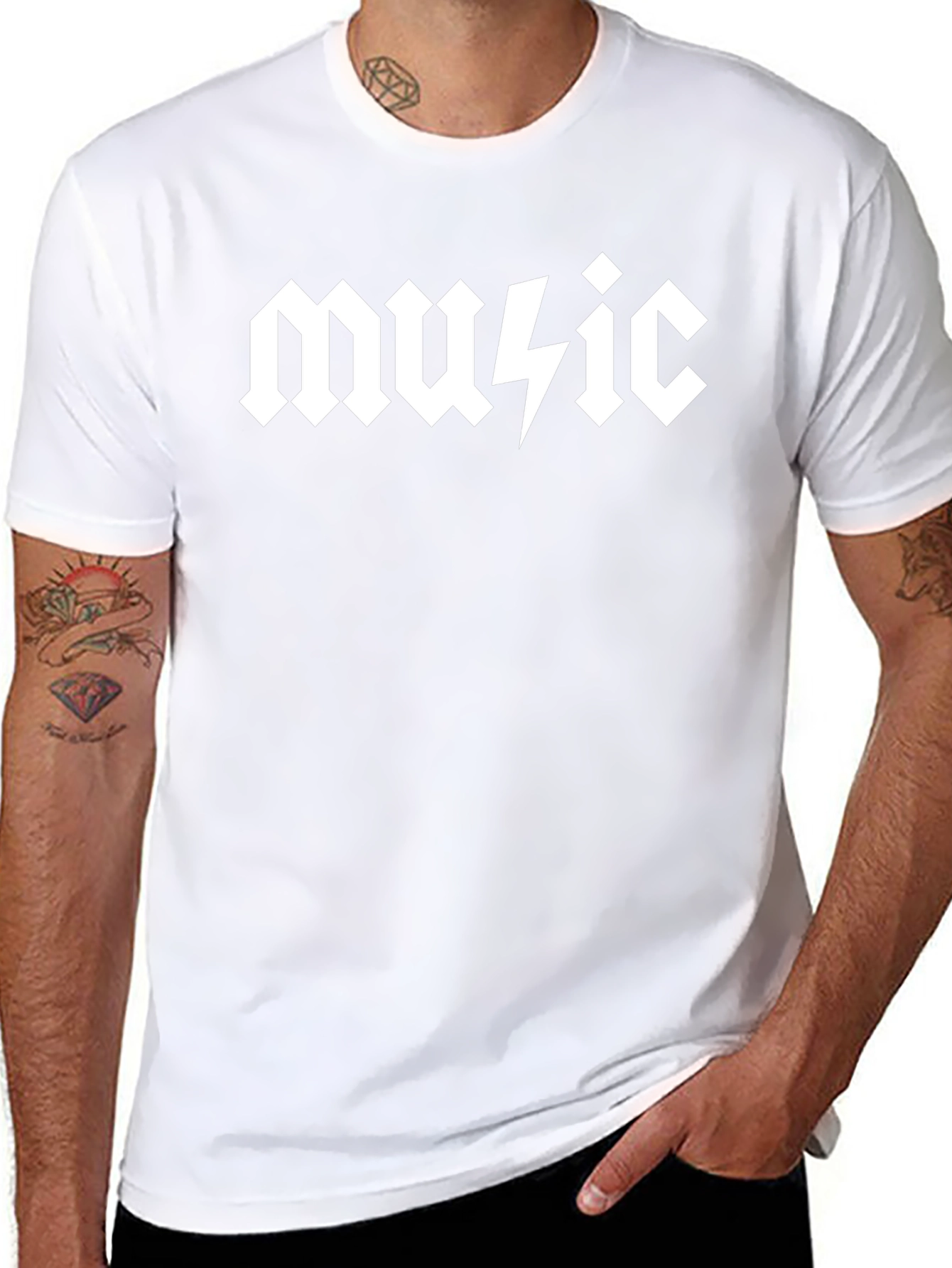 Rock Music T-Shirt - Classic Band Style Tee