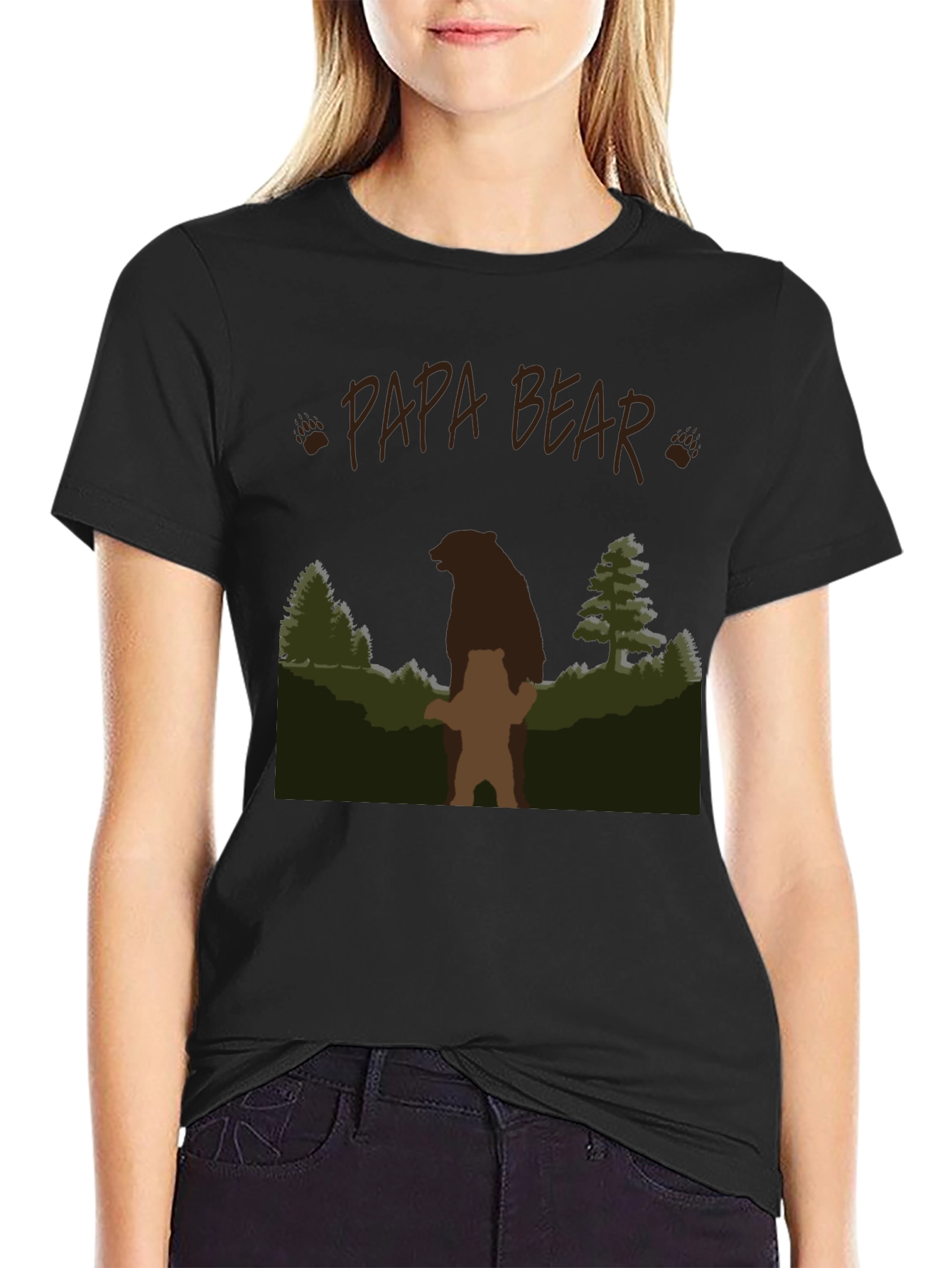 Papa Bear T-Shirt - Fathers Day Gift