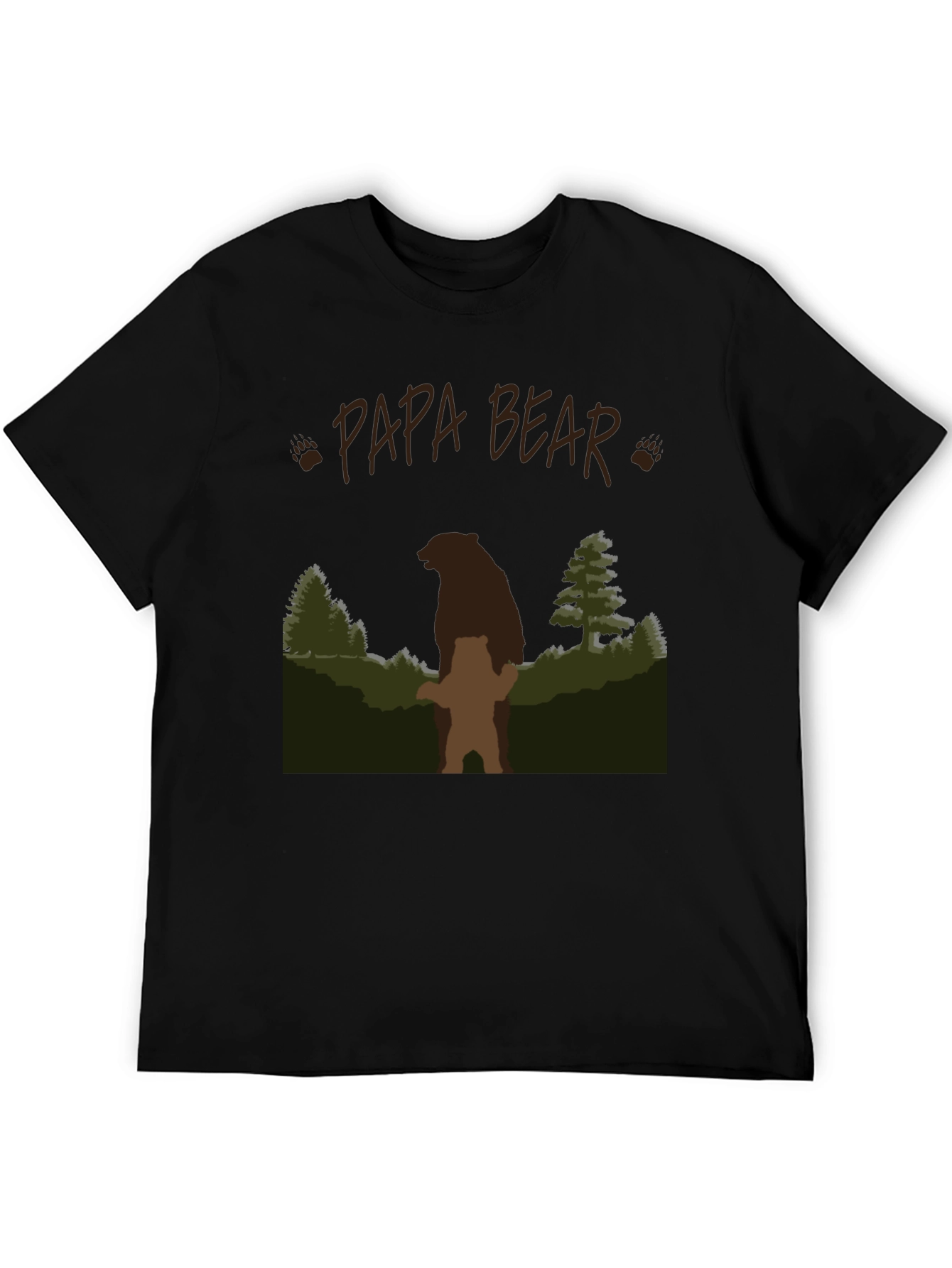 Papa Bear T-Shirt - Fathers Day Gift
