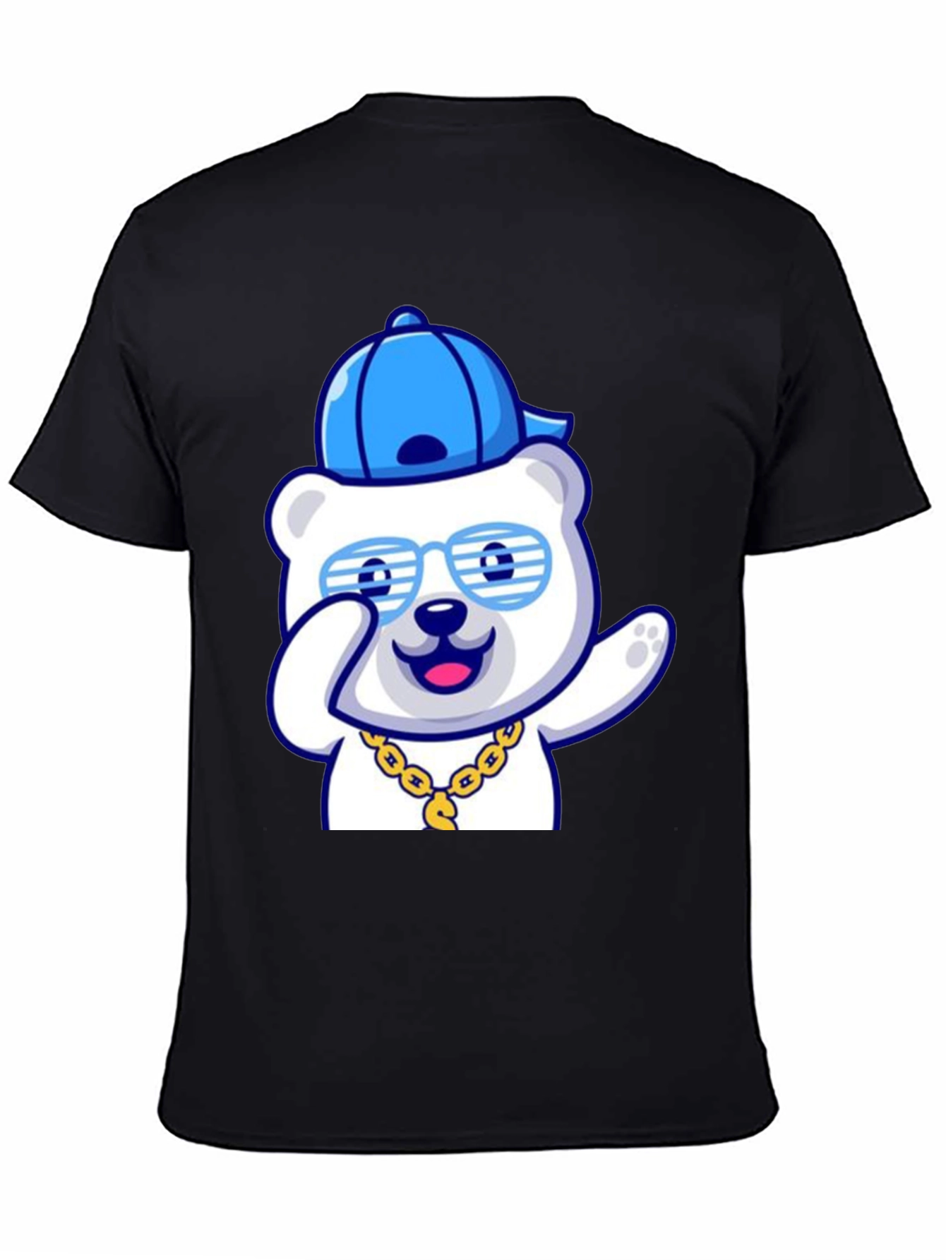 Cool Bear T-Shirt - Stylish Cartoon Graphic Tee