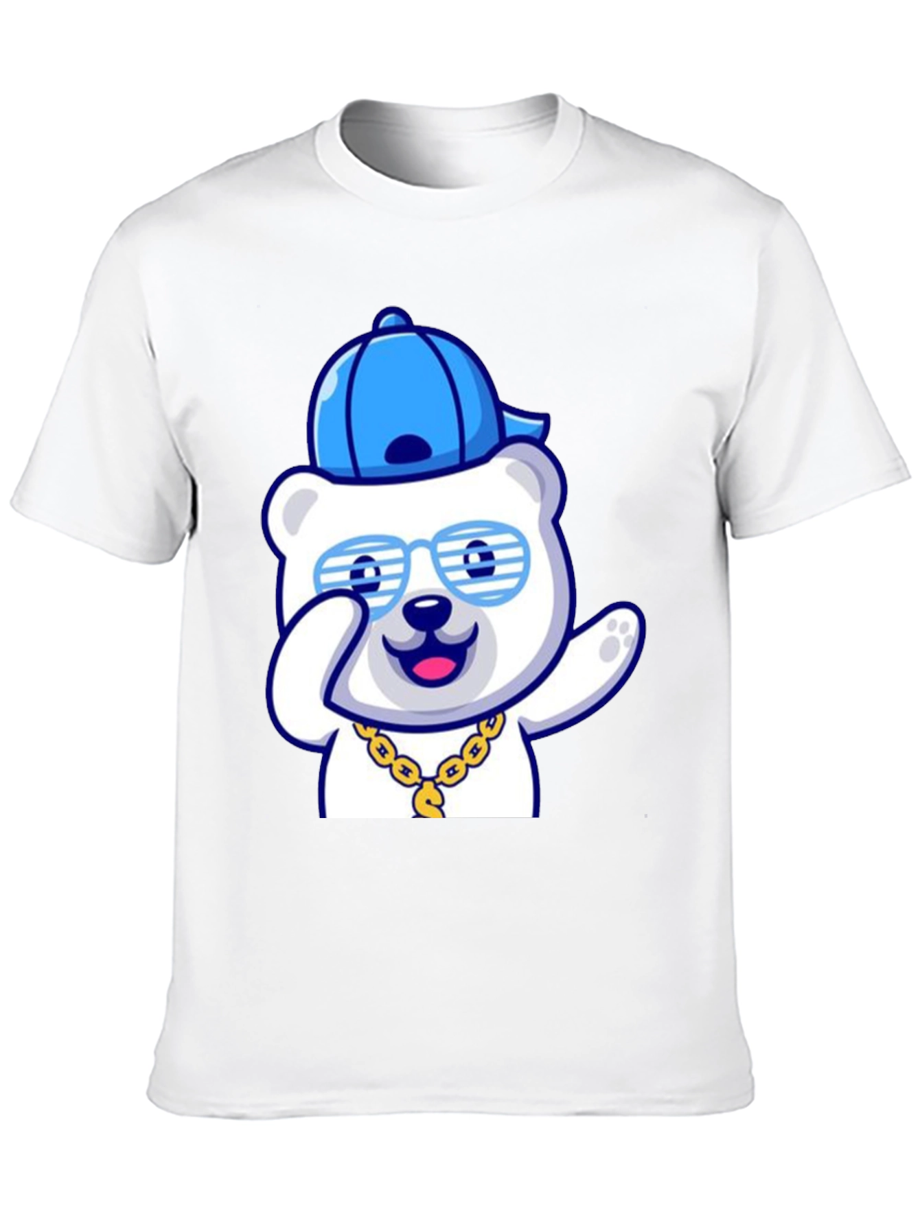 Cool Bear T-Shirt - Stylish Cartoon Graphic Tee