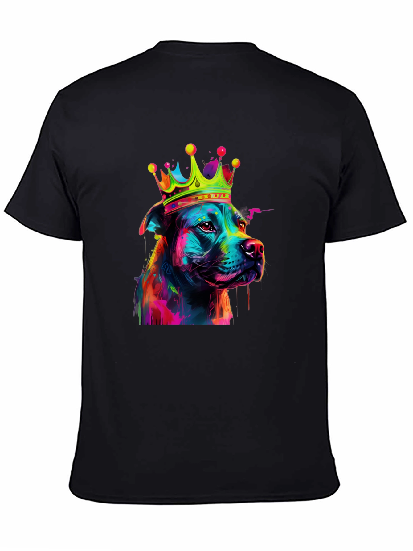 Dog King Graphic T-Shirt