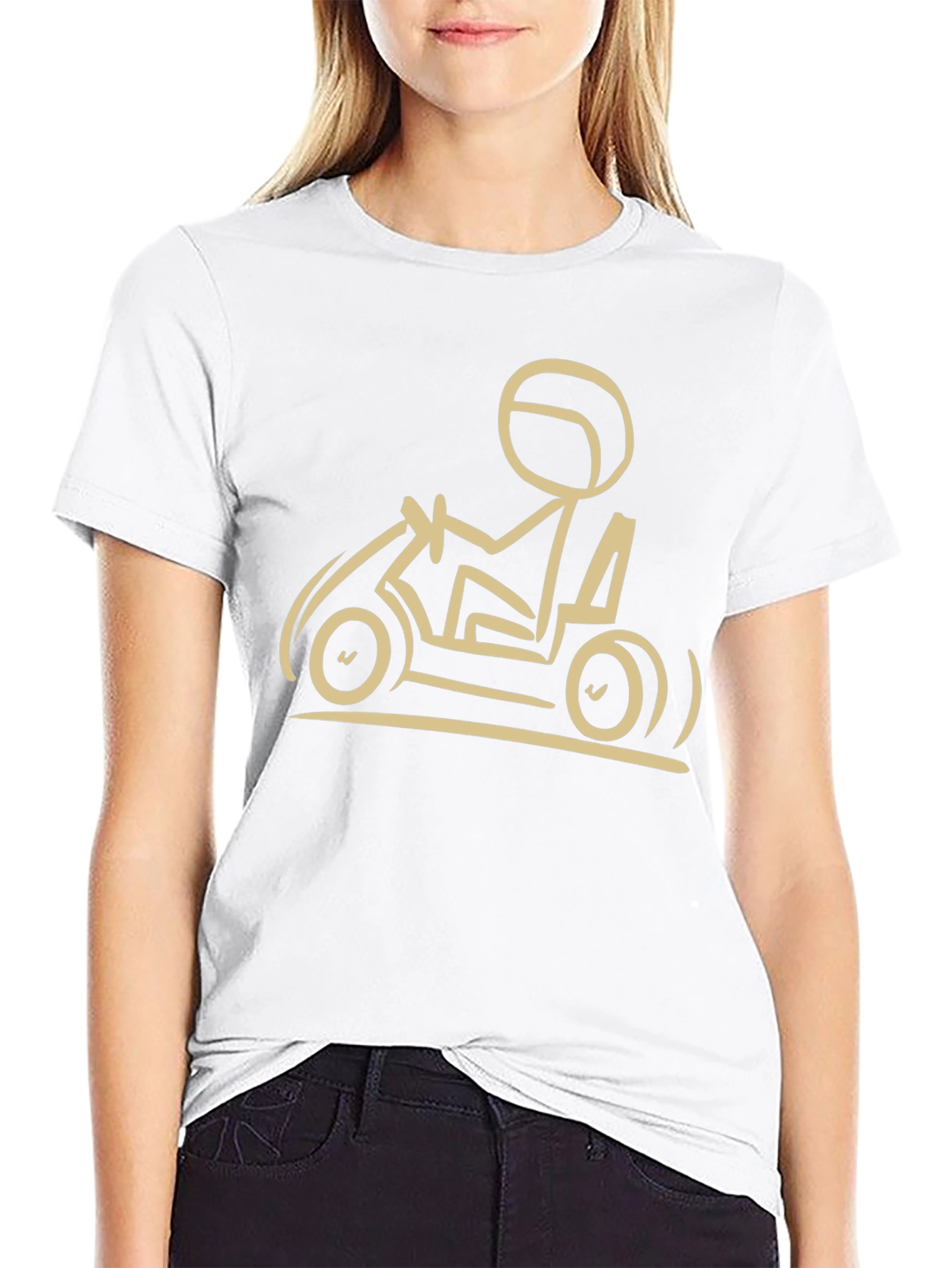 Go Kart Graphic Tee - Racing Fan T-Shirt