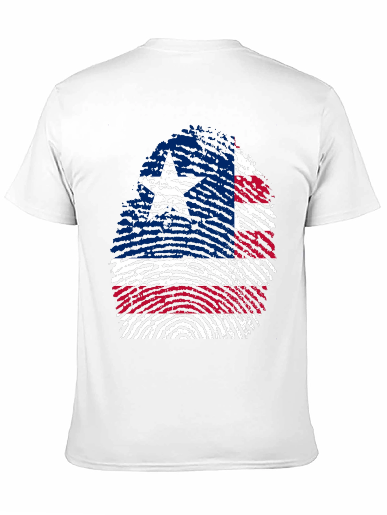 Texas Flag Fingerprint T-Shirt