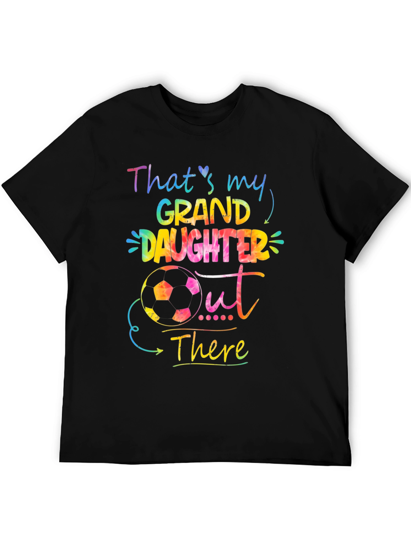 Granddaughter Soccer T-Shirt - Thats My Granddaughter Out There!
