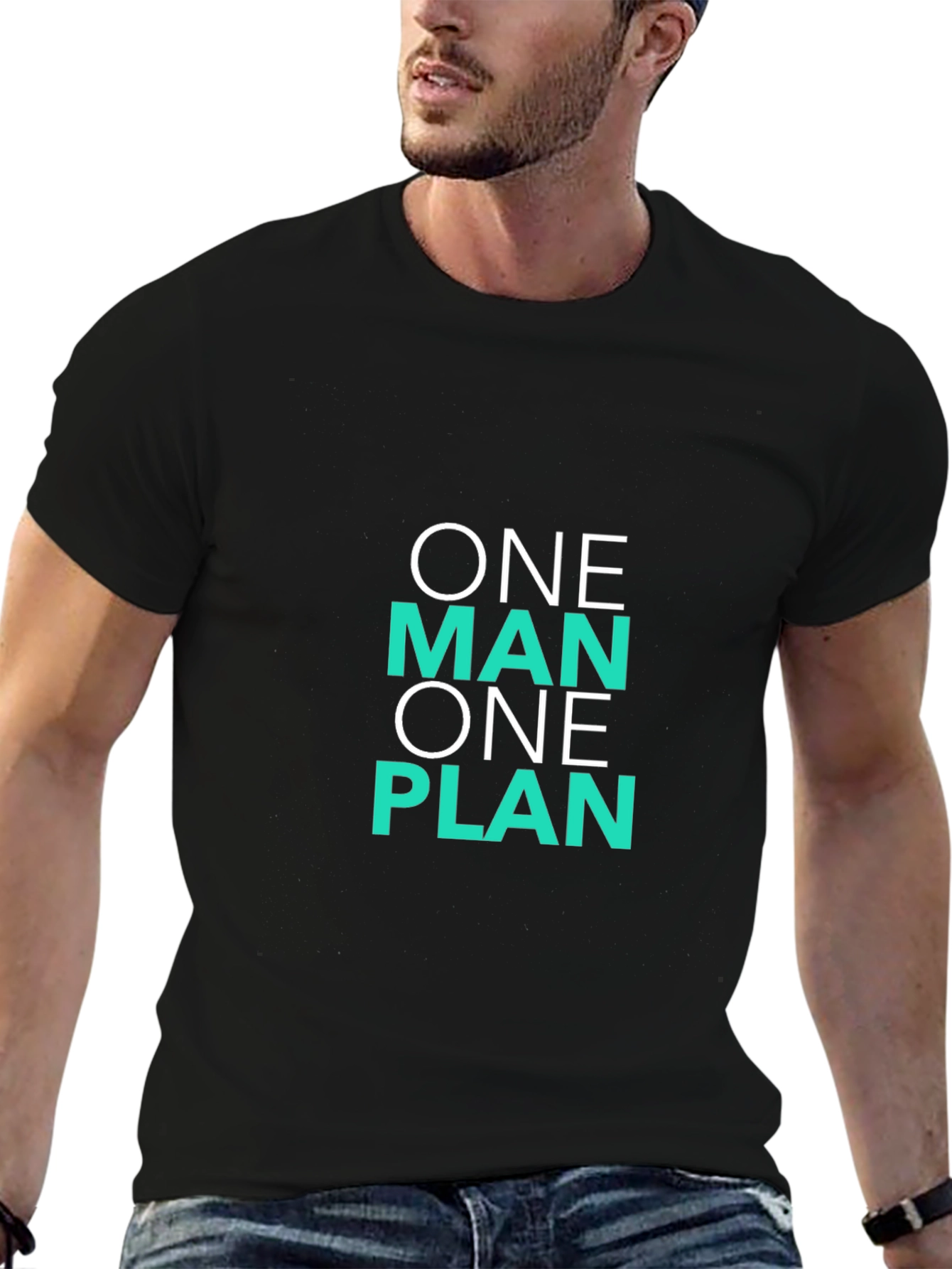 One Man One Plan Graphic Tee