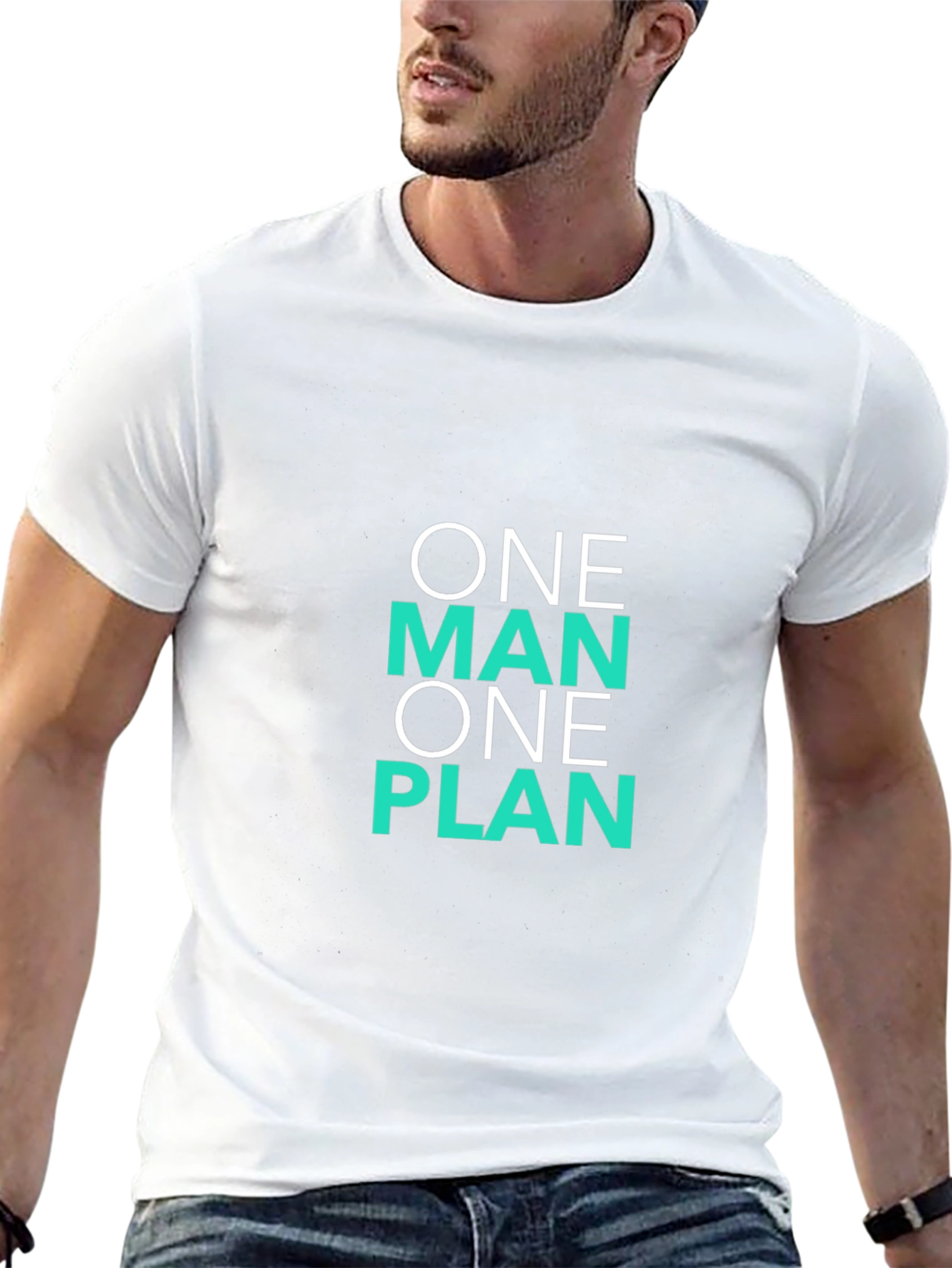 One Man One Plan Graphic Tee