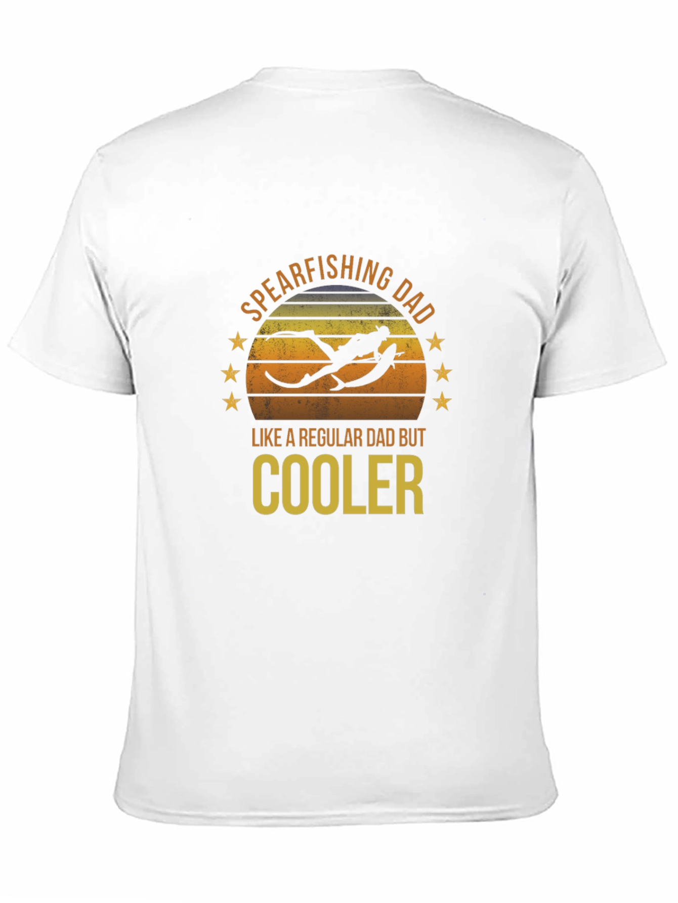 Spearfishing Dad T-Shirt - Cooler Than Regular Dads!
