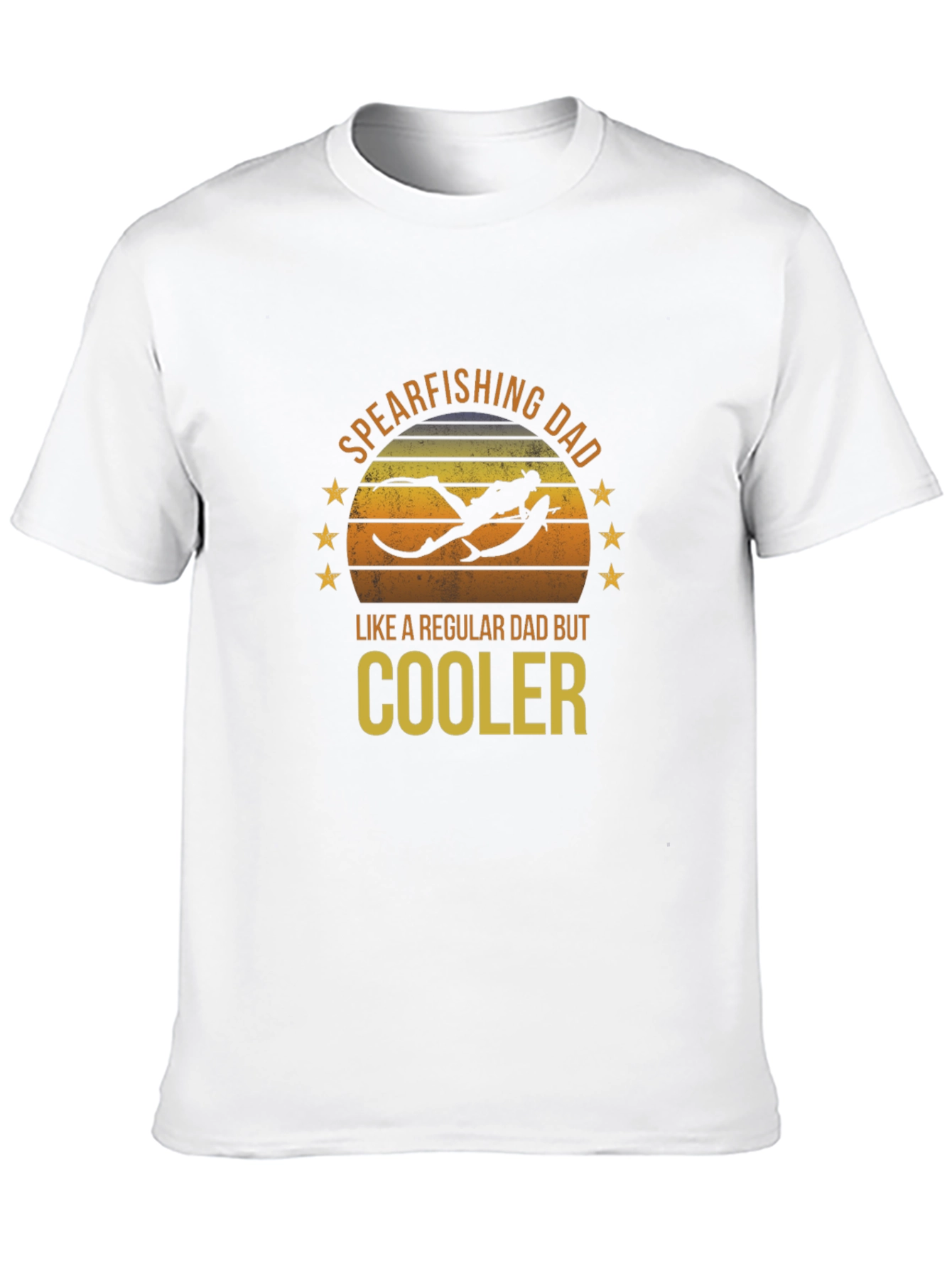 Spearfishing Dad T-Shirt - Cooler Than Regular Dads!