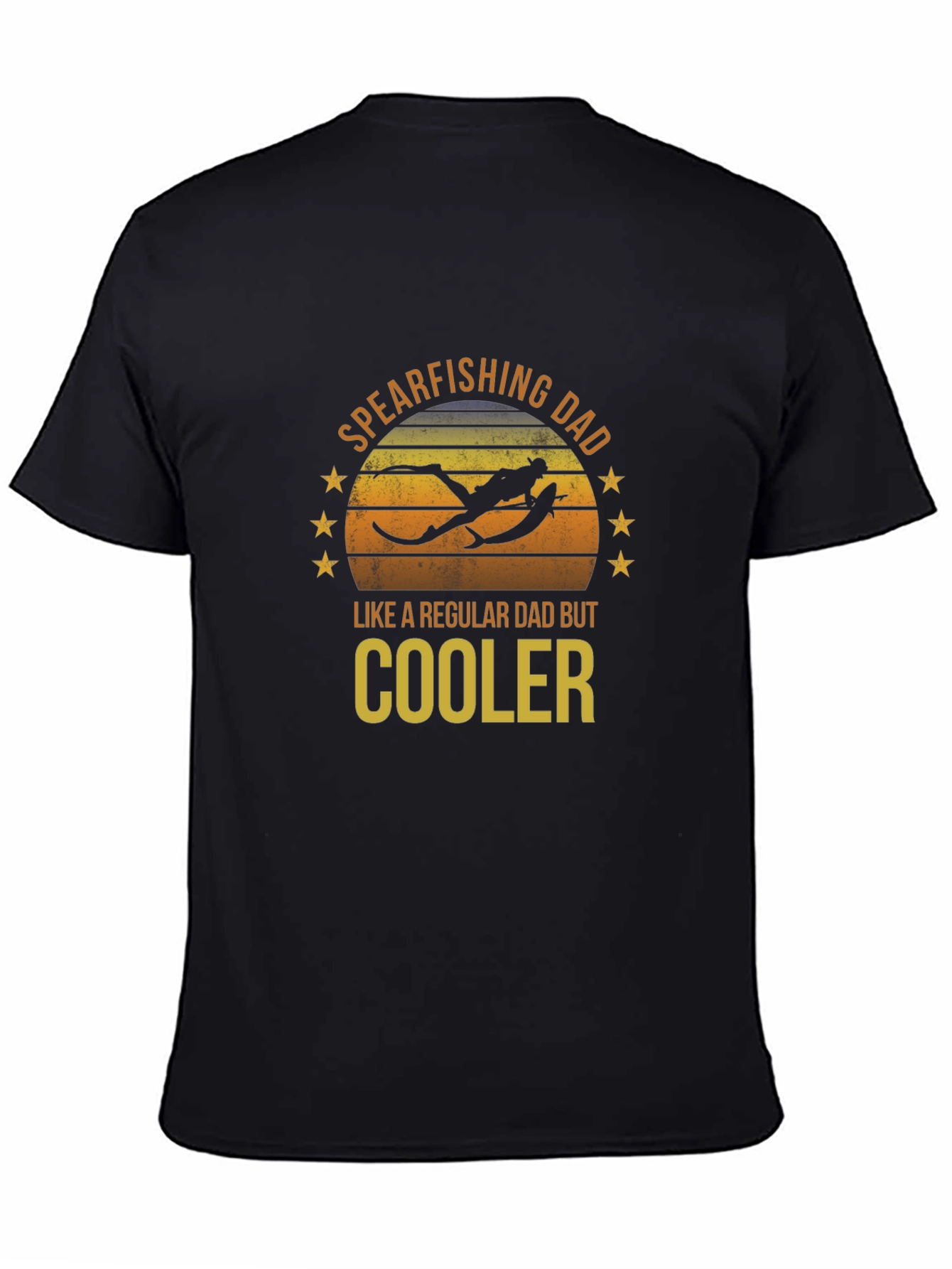 Spearfishing Dad T-Shirt - Cooler Than Regular Dads!