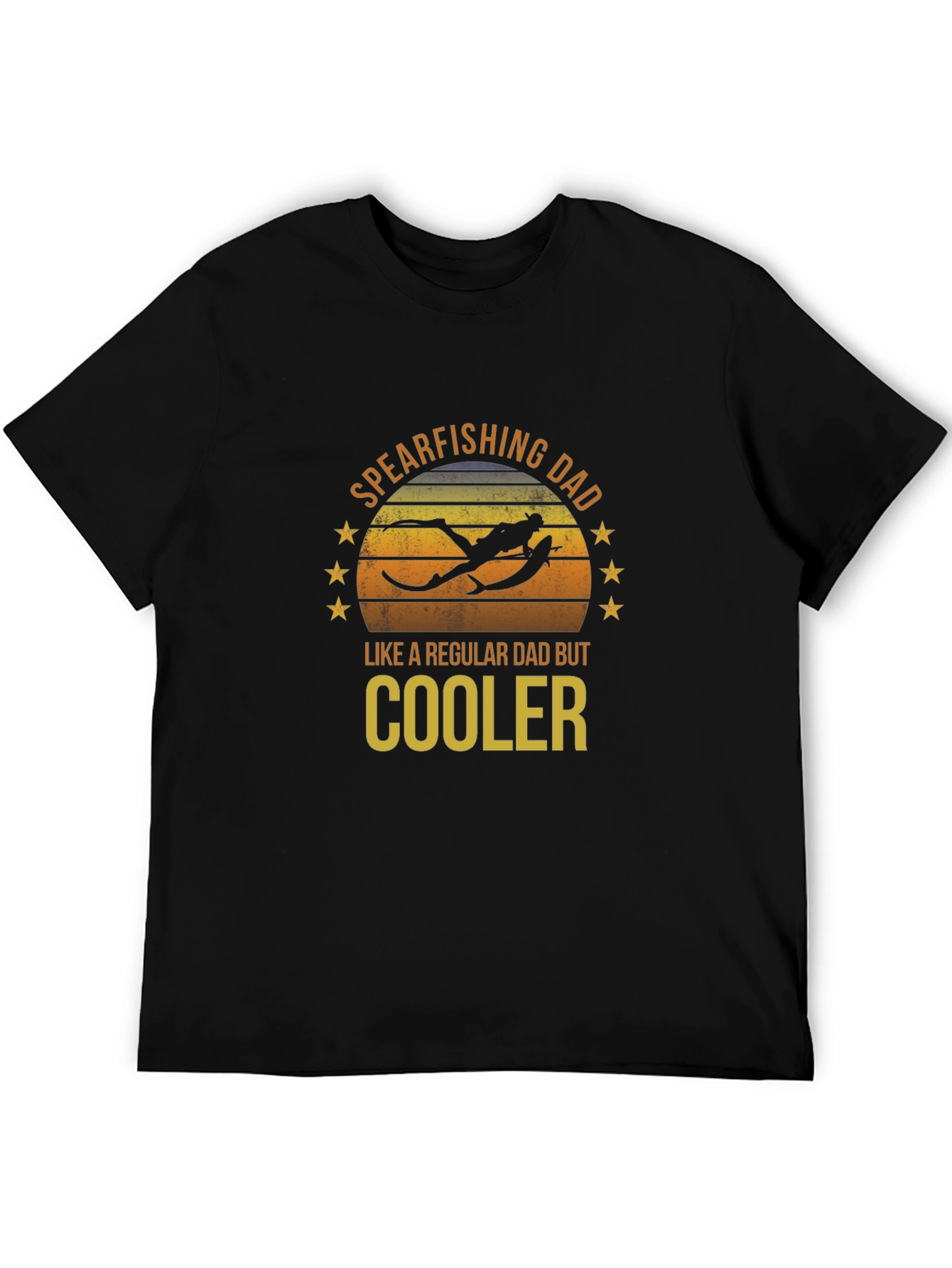 Spearfishing Dad T-Shirt - Cooler Than Regular Dads!