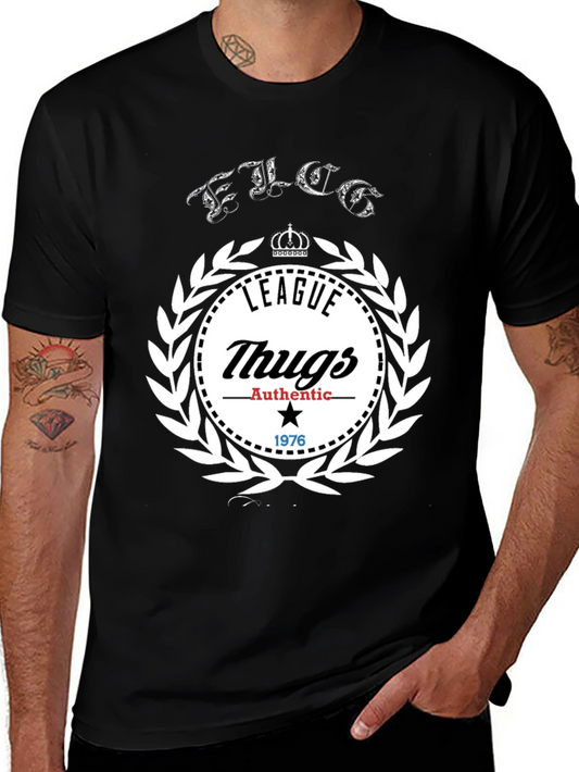League Thugs Authentic 1976 Black T-Shirt